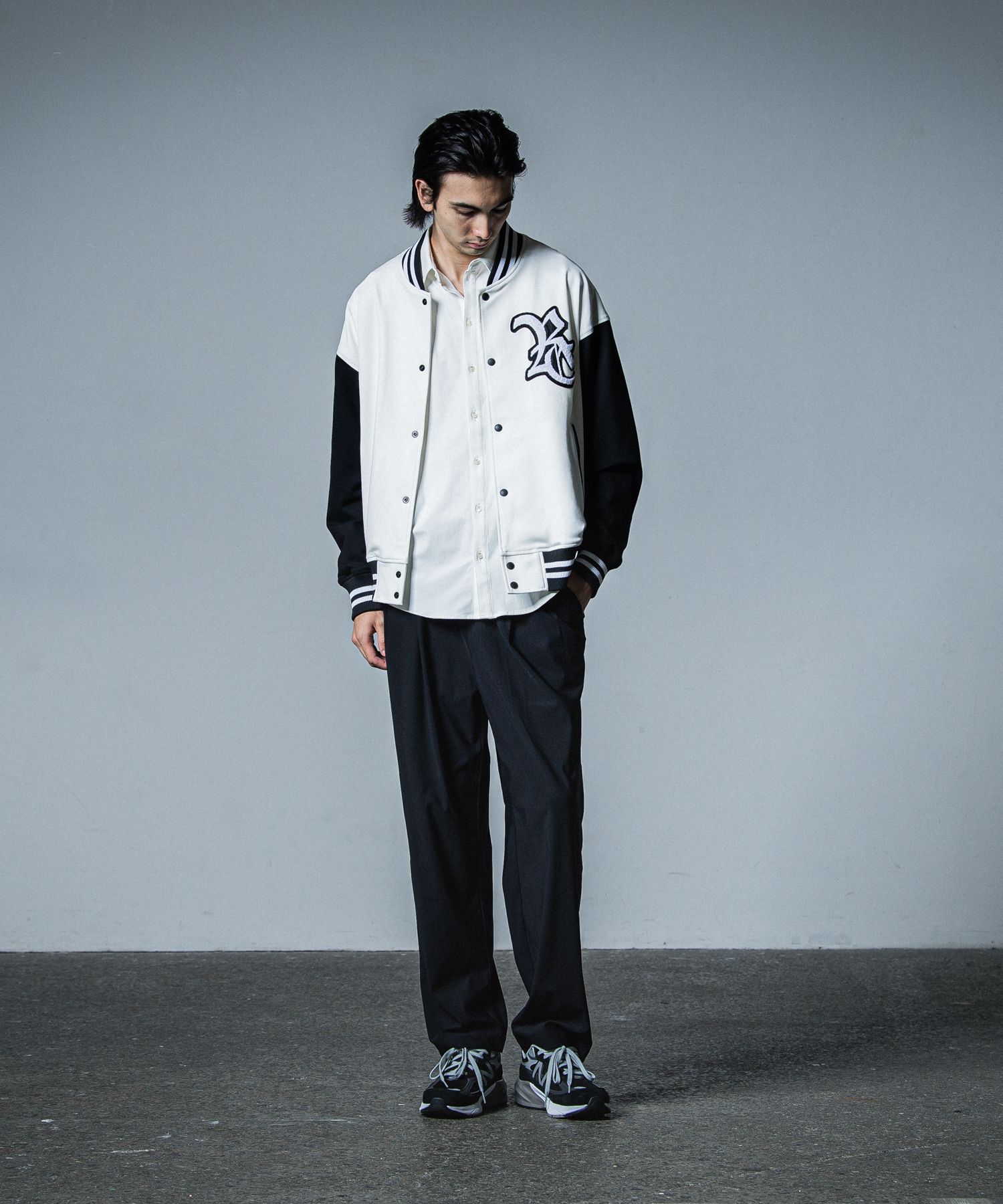BEN PANTS / RC33-ST-038 / スーパーワイドパンツ / ブラック
