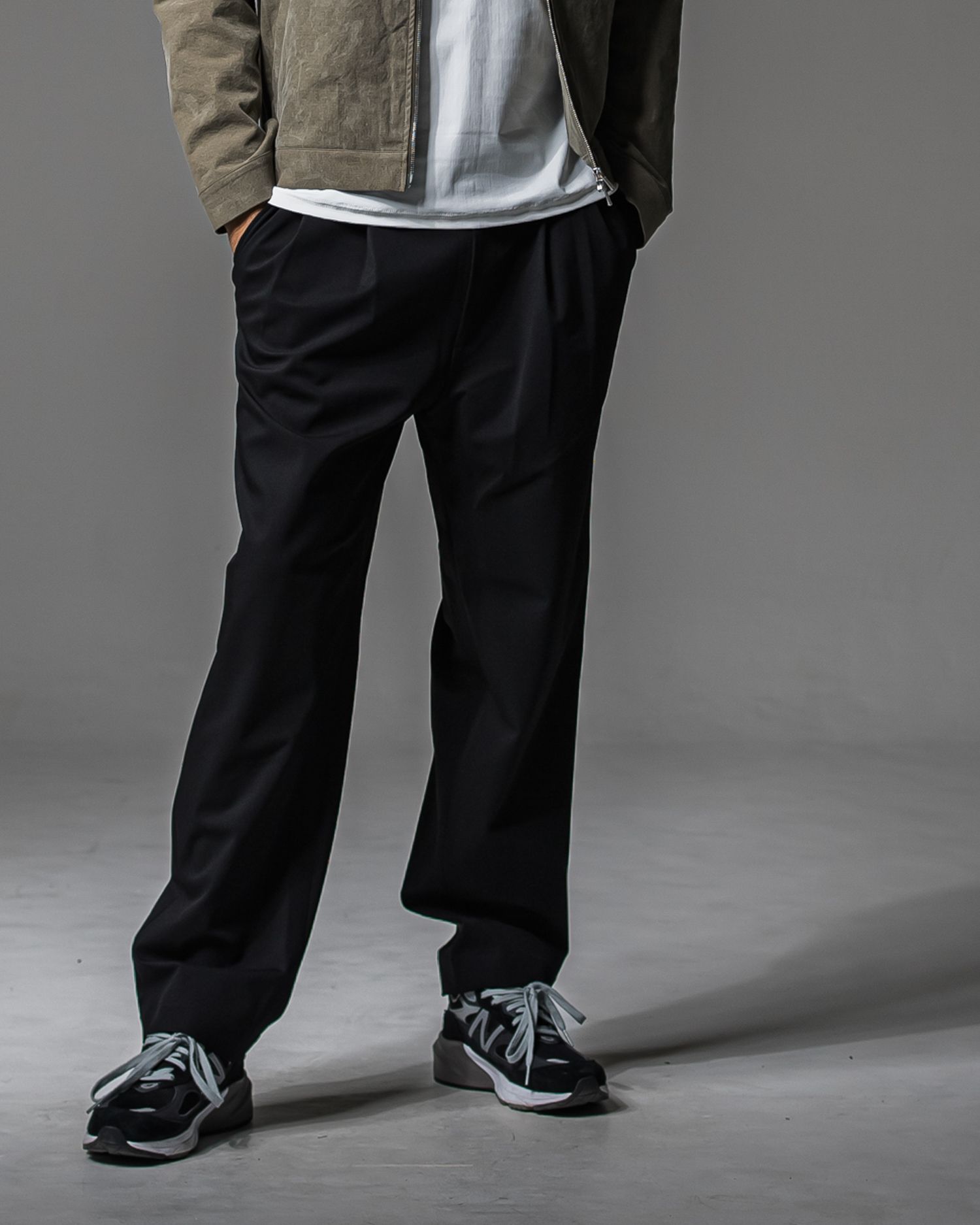 BEN PANTS / RC37-ST-038 / スーパーワイドパンツ / ブラック