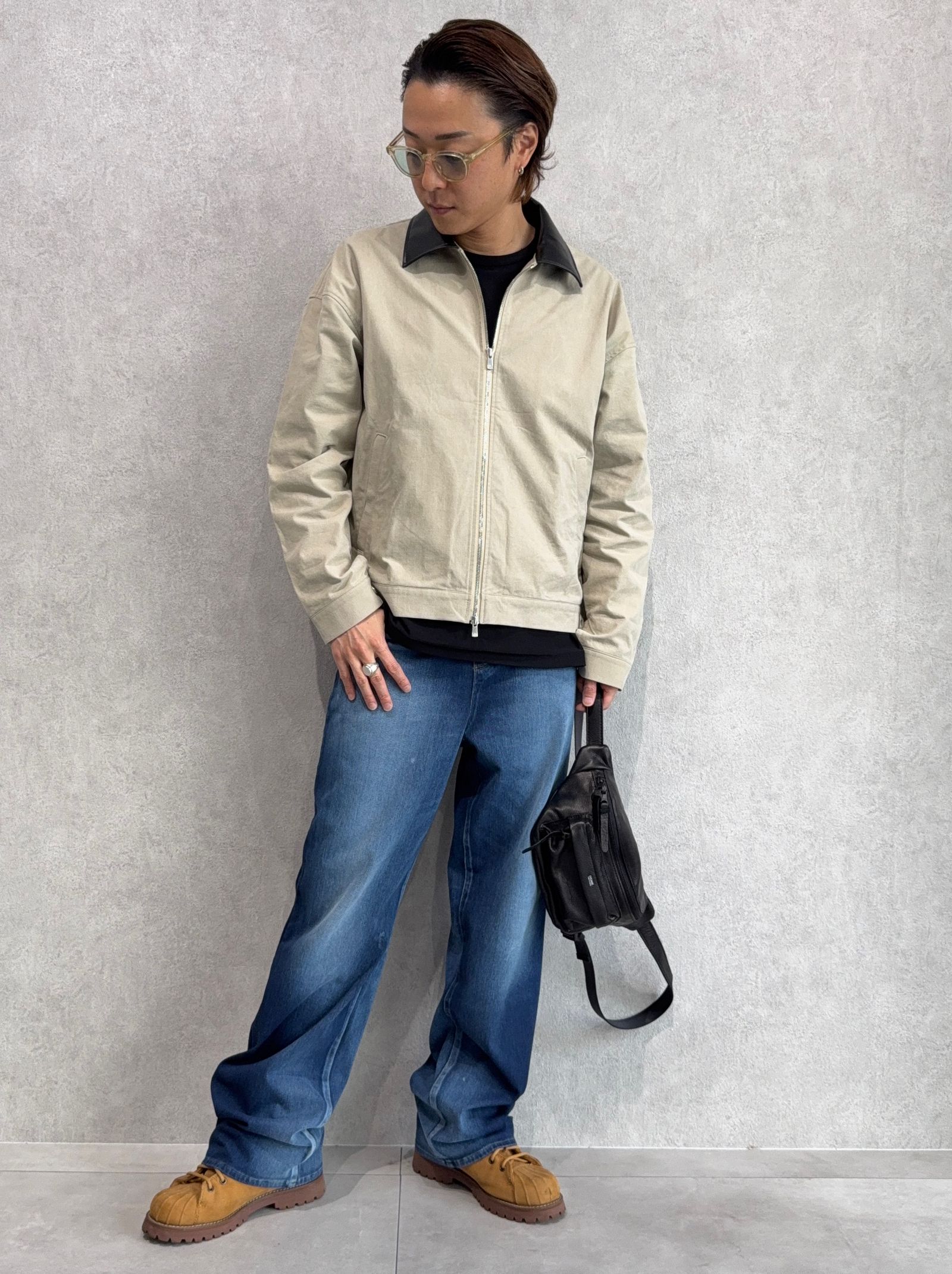 ワークジャケット×デニムの王道アメカジスタイル