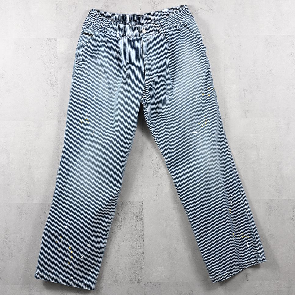 WK PT / RC41-ST-042 / ワンタックワークデニムパンツ / ヒッコリー (8月中旬入荷予定)