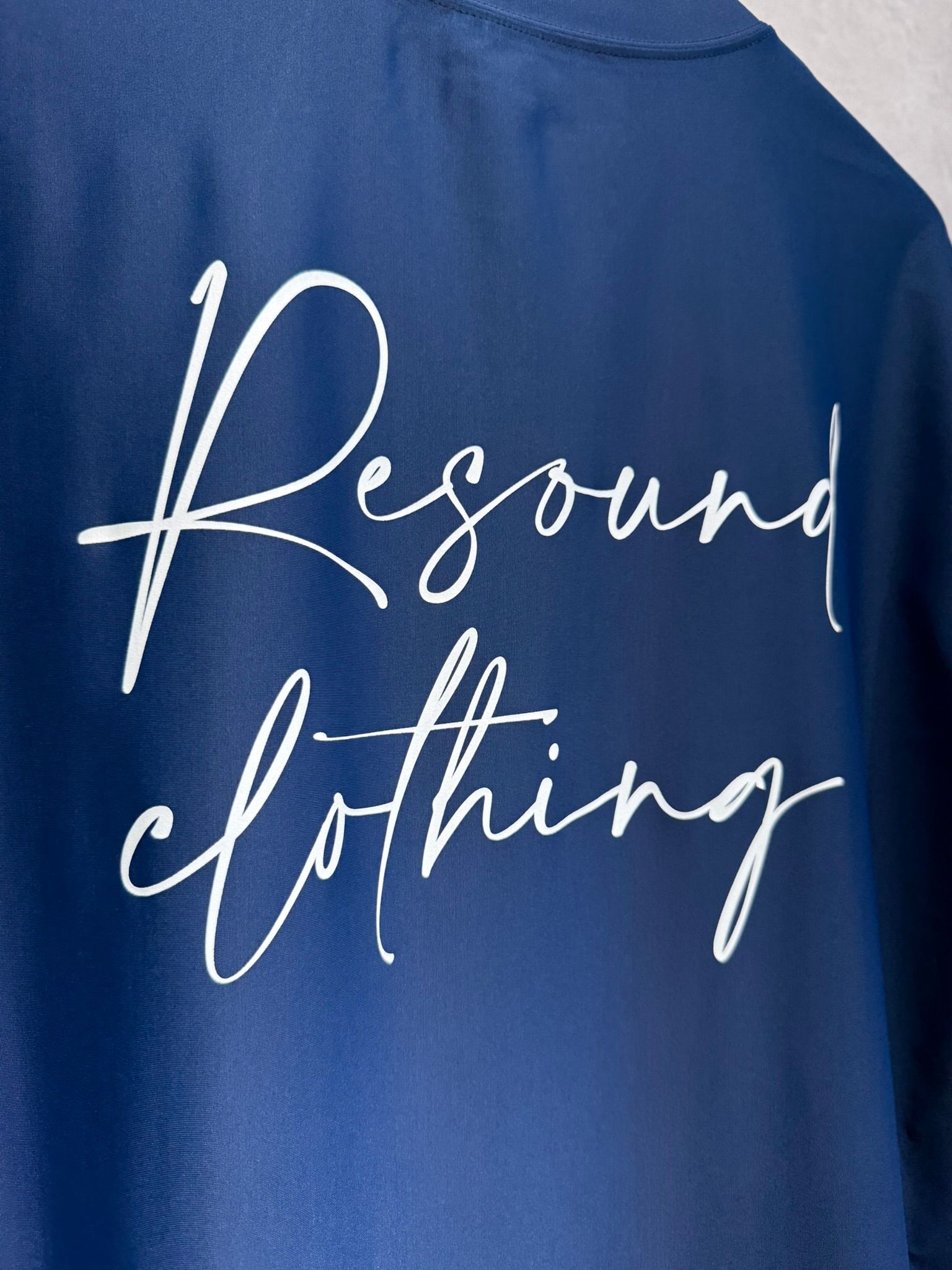 ID RUSH OVER T / RC36-T-011 / バックロゴラッシュガードビッグTシャツ / ネイビー