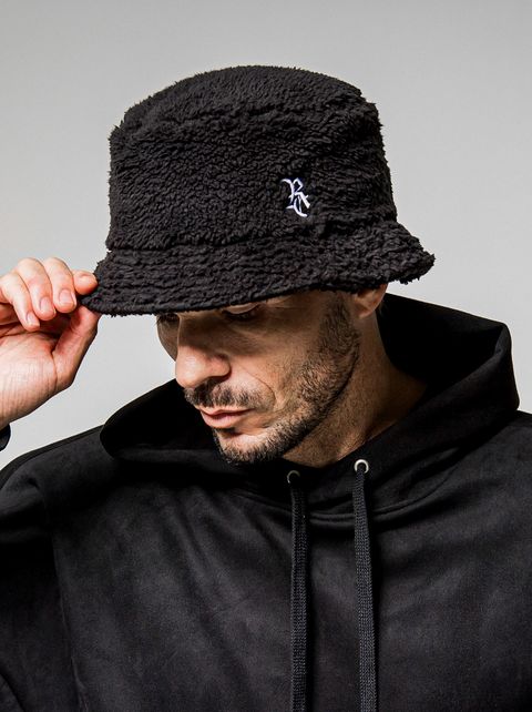 BOA BUCKET HAT / RC38-CAP-002 / ボアバケットハット / ブラック