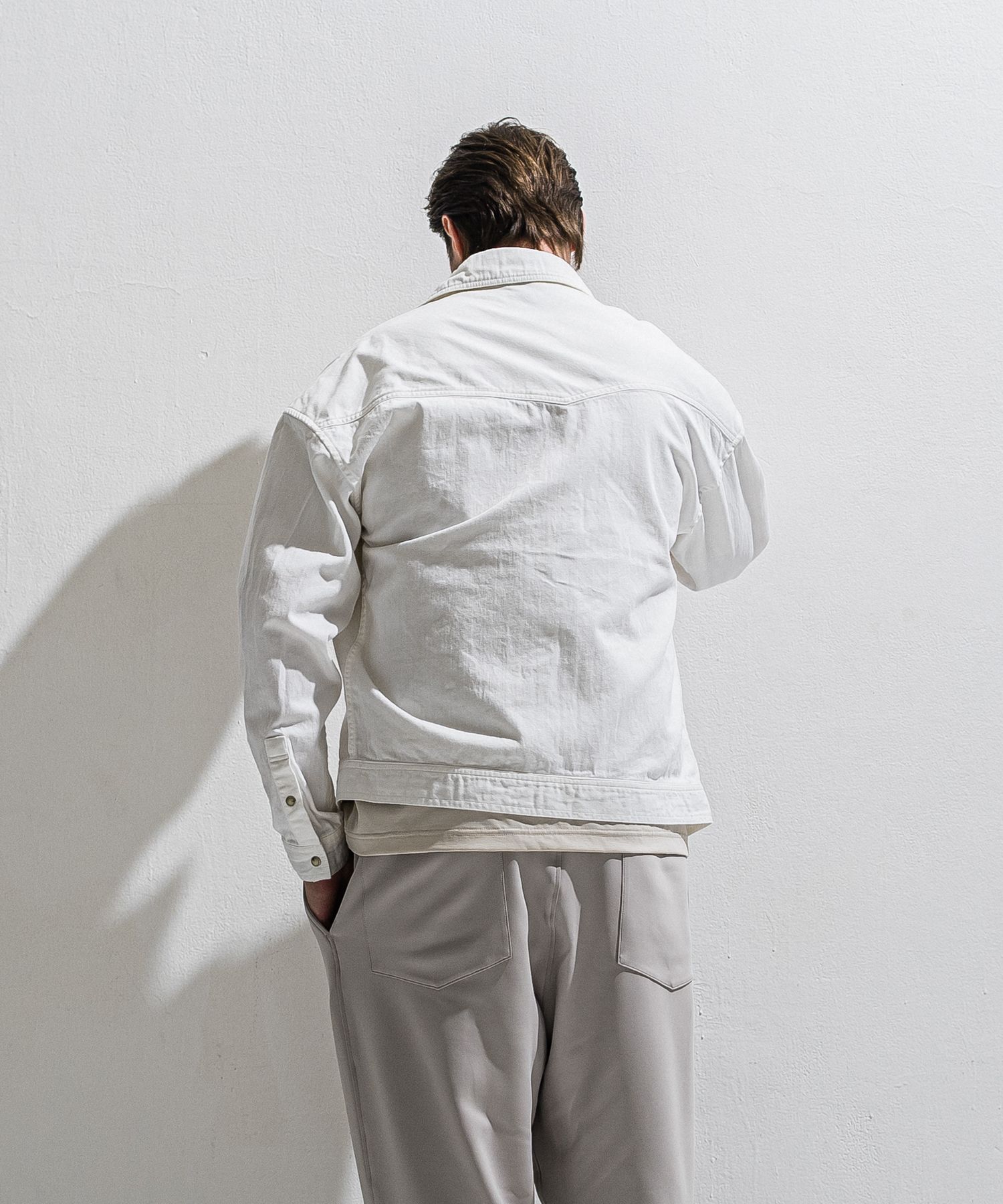 WESTAN JK / DP1-JK-004 / ウエスタンシャツジャケット / ホワイト (3月中旬入荷予定)