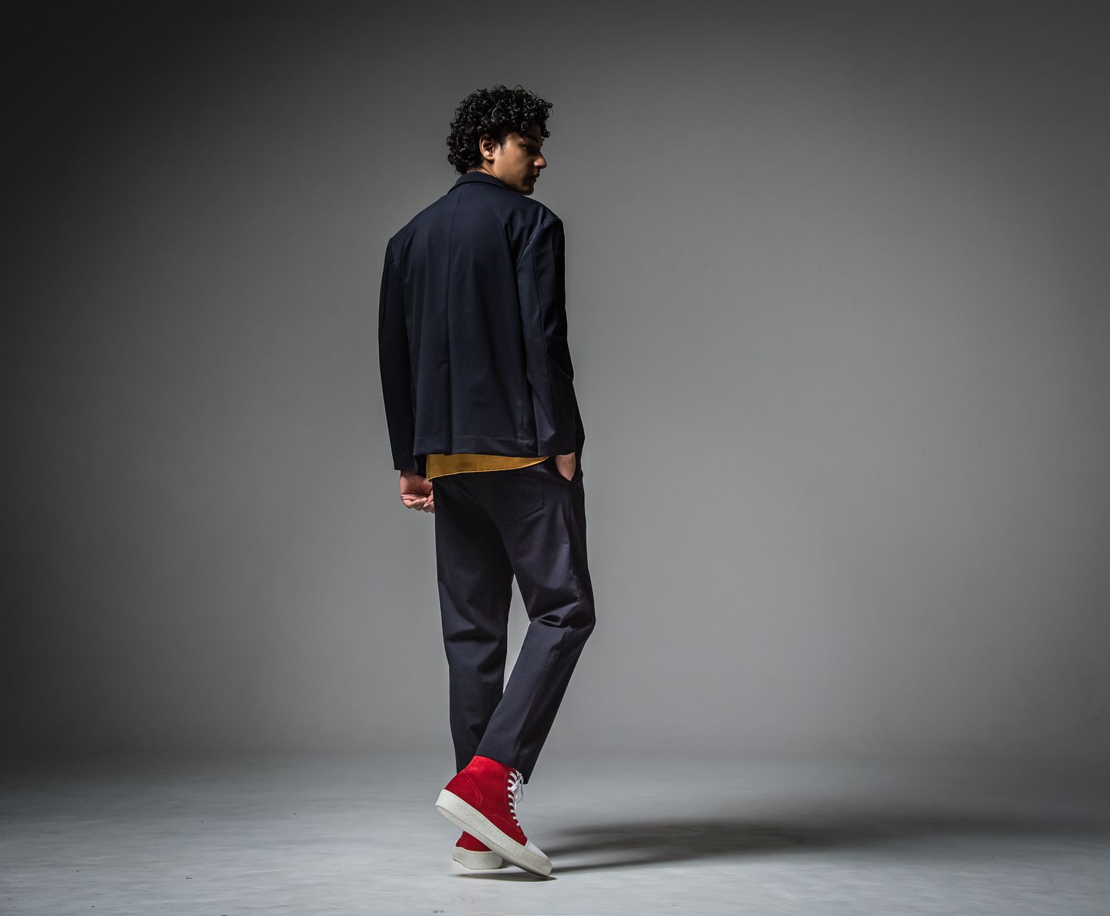 MARTIN 2TUCK PANTS / RC30-ST-035 / 2タックイージーパンツ / ネイビー
