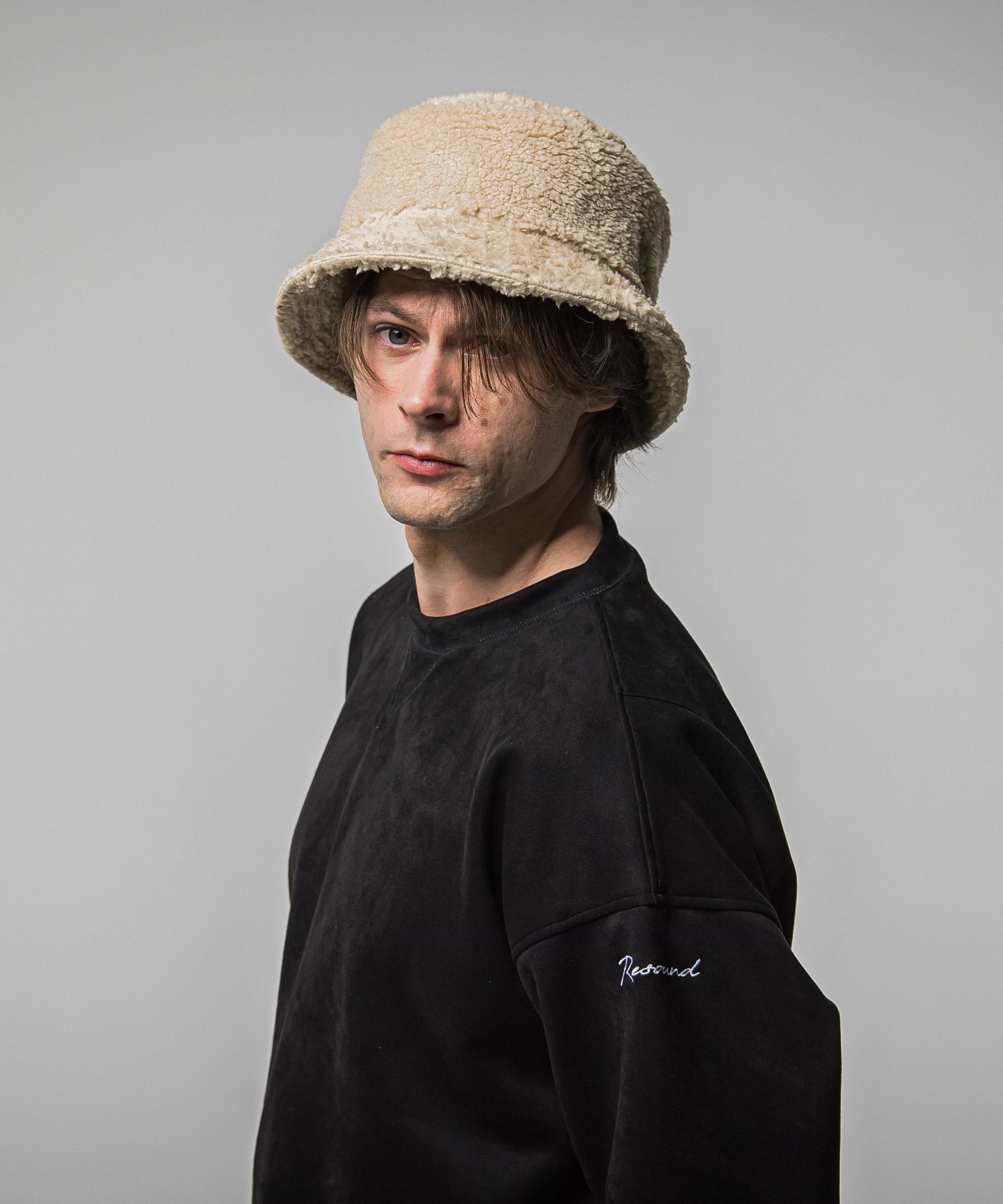BOA BUCKET HAT / RC38-CAP-002 / ボアバケットハット / ベージュ (12月上旬入荷予定)
