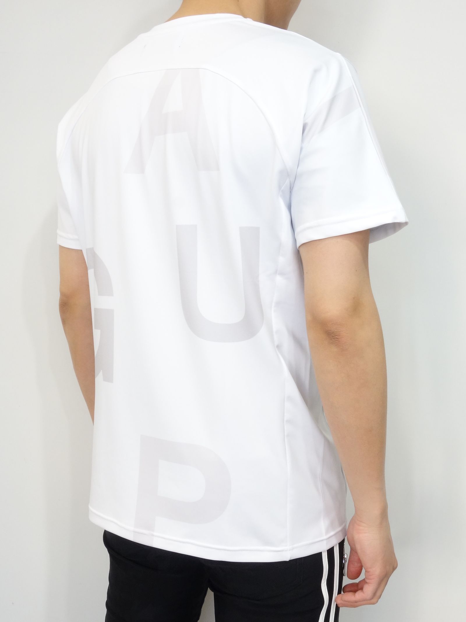 ランダムロゴラッシュガード半袖Tシャツ / ust-21012