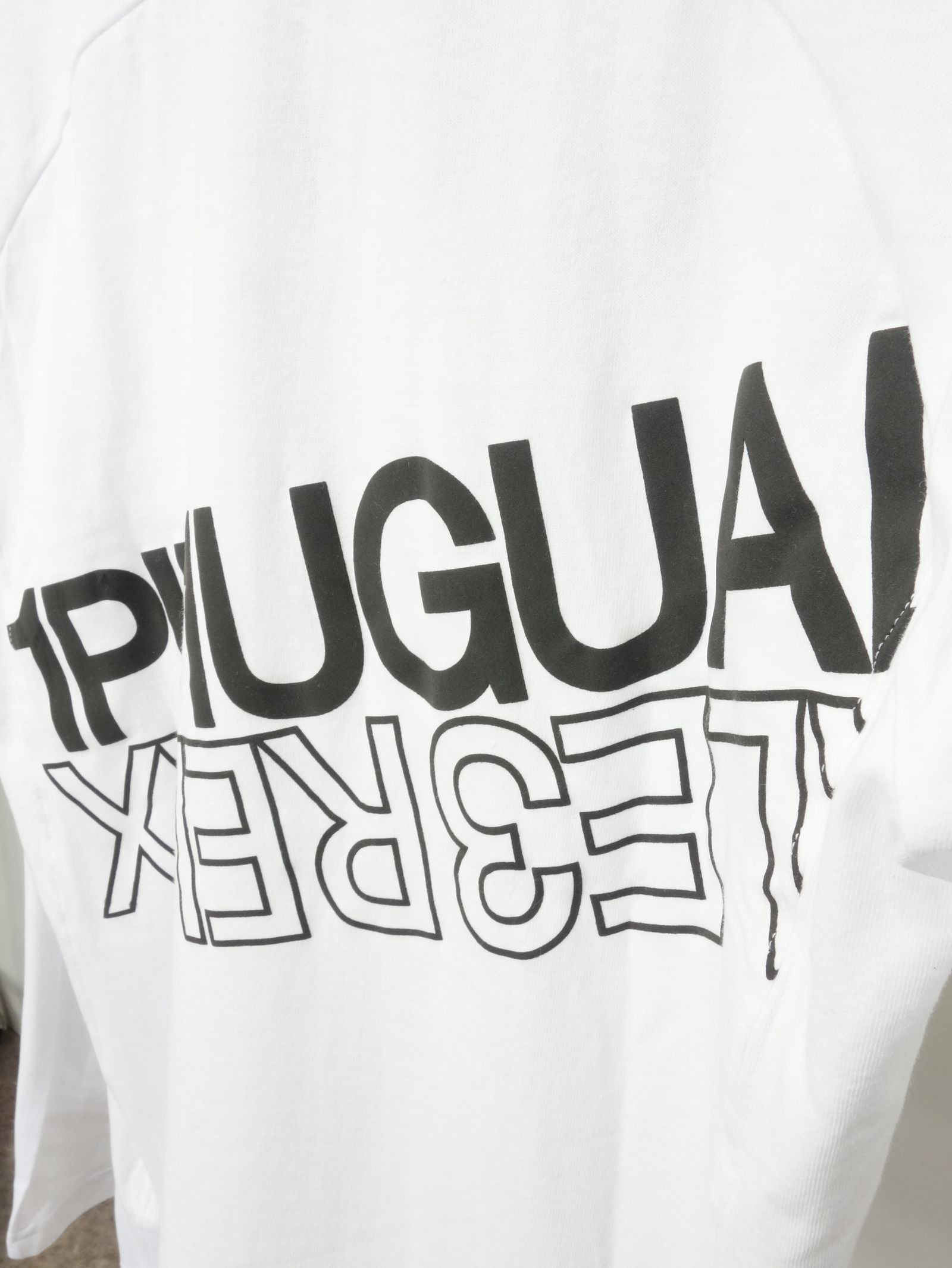 ハイデンシティダブルロゴ長袖Tシャツ / ust-21002