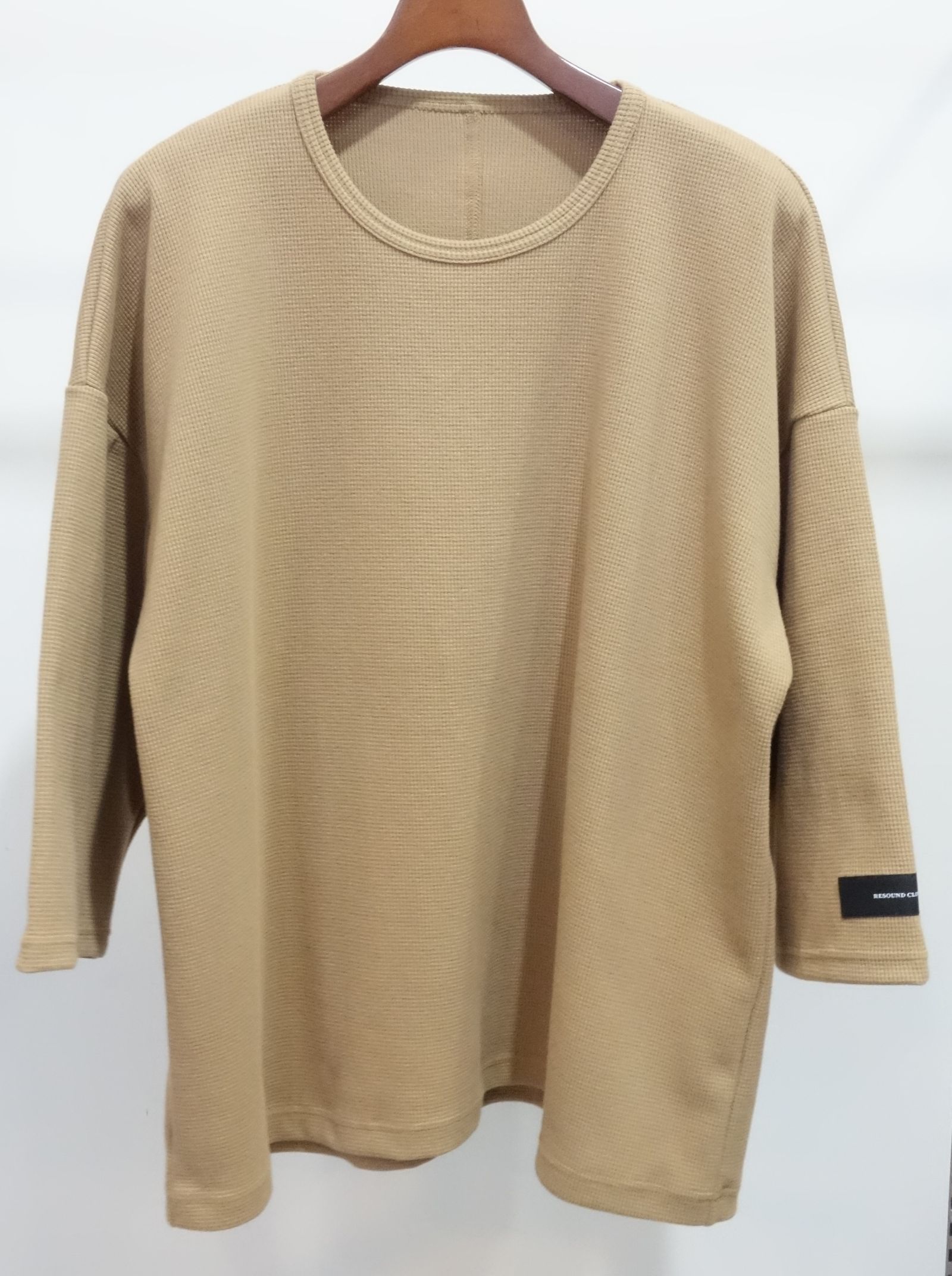 THREE-QUARTER SLEEVE WAFFLE T / RC23-C-001 / 七分袖サーマルTシャツ
