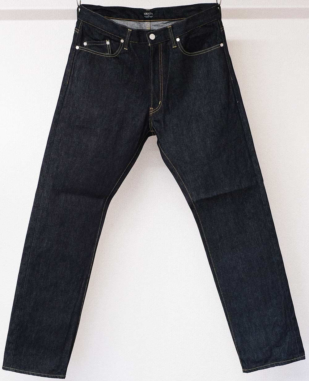 OR VINTEAGE JEANS / OR1-ST-001 / スリムテーパードストレートデニム / インディゴワンウォッシュ (12月中旬入荷予定)
