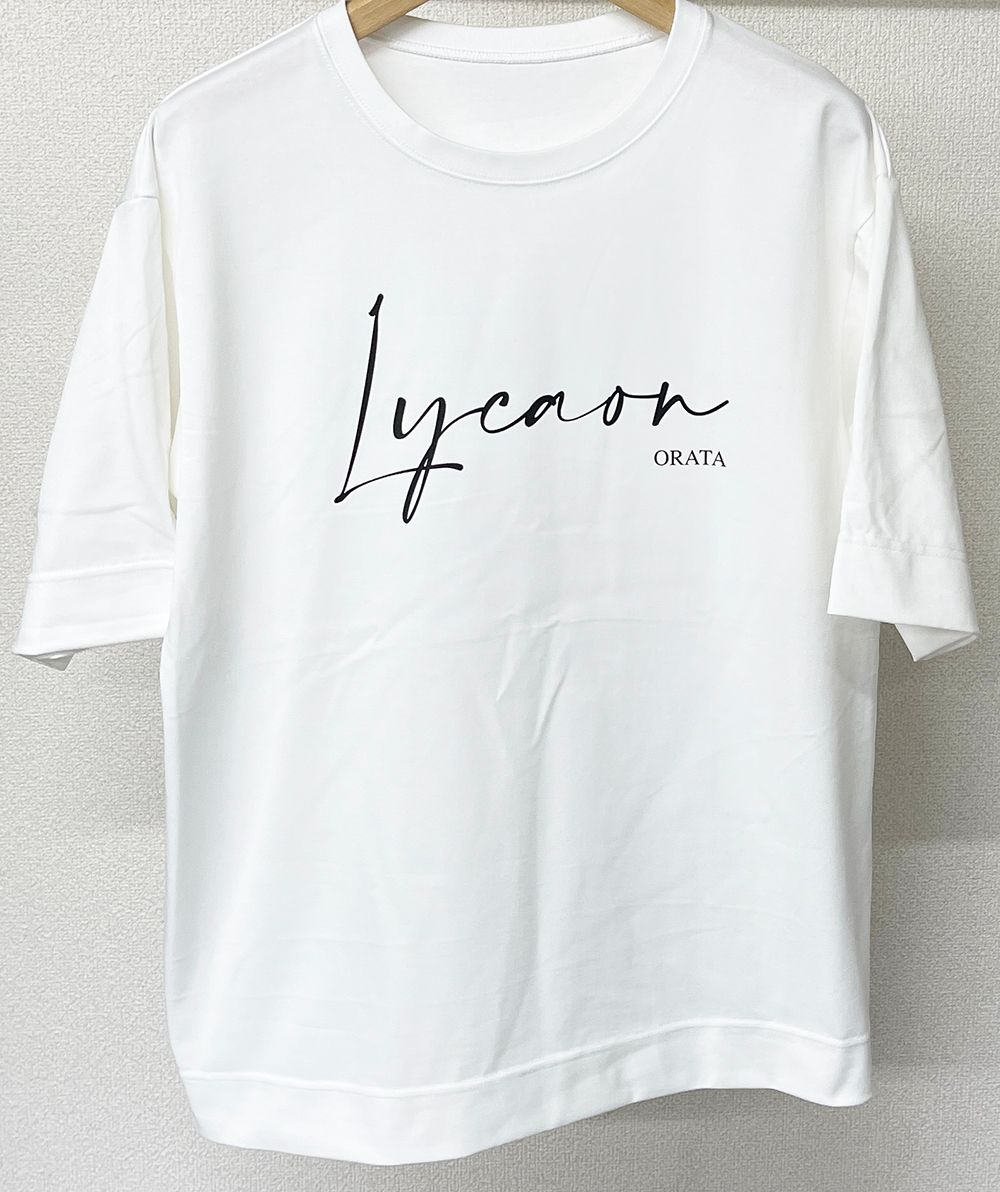 LYCAON CREW T / OR2-T-002 / プリントTシャツ / ホワイト (6月中旬入荷予定)