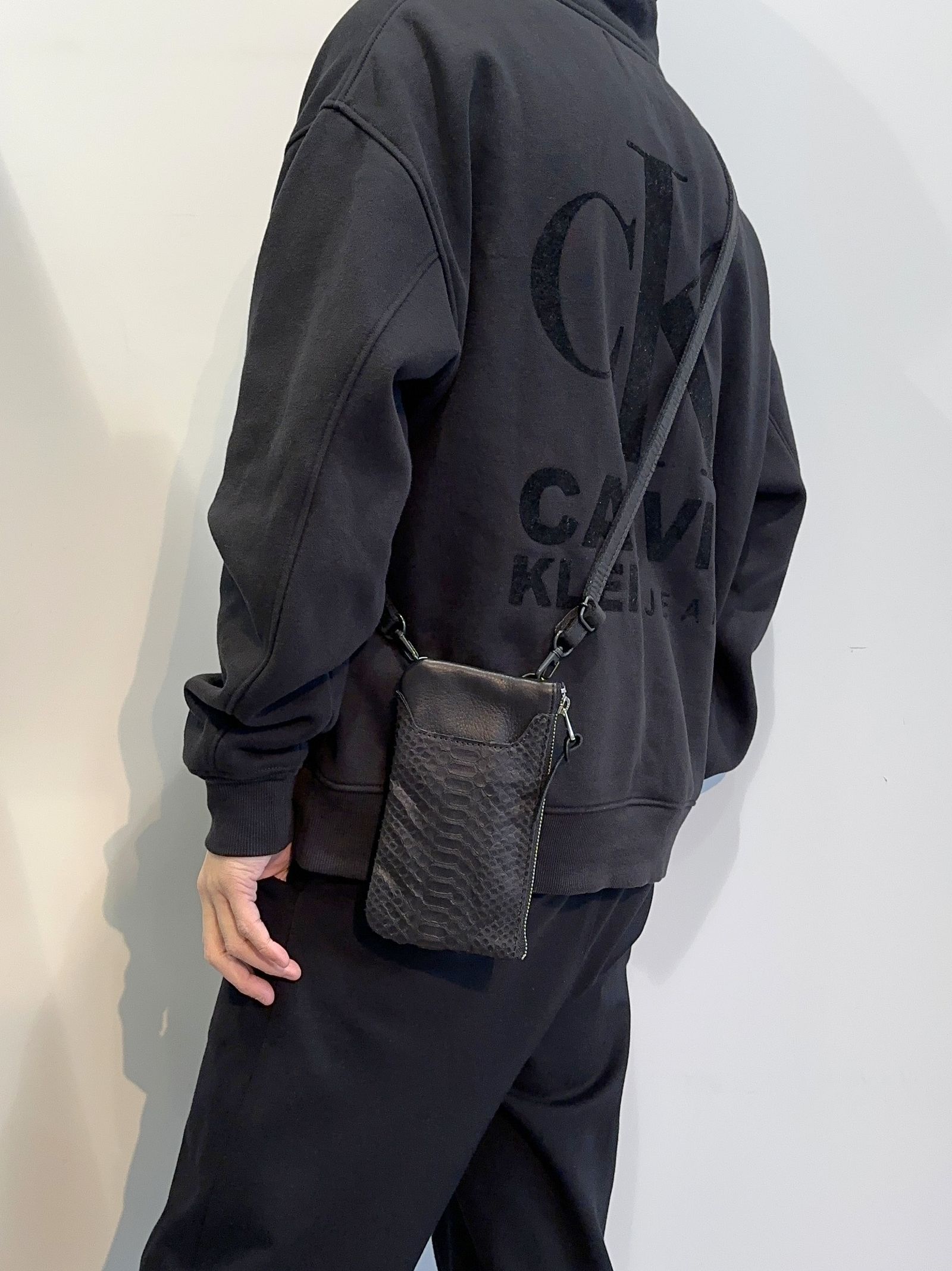 DECADE COLLABO WALLET PHONE BAG / RC30-BAG-005RD / ウォレットスマホショルダーバッグ / ブラック