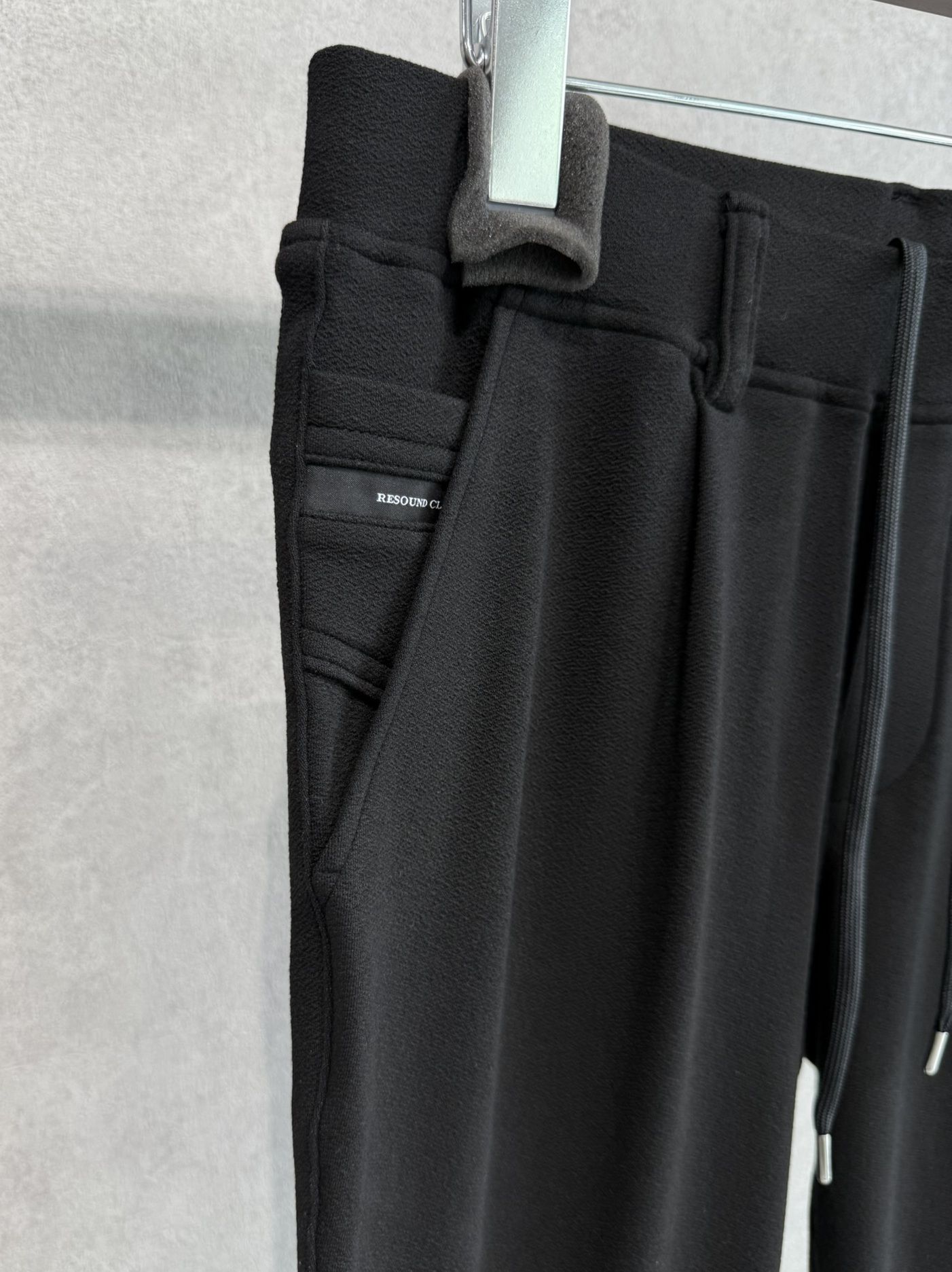 CHRIS EASY BLISTER TUCK PANTS / RC41-ST-016T / イージータックパンツ / ブリスターブラック