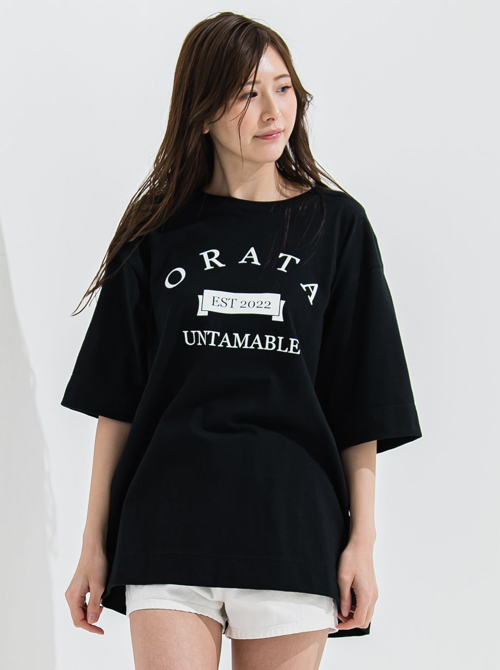 VINTAGE COLLEGE CREW T / OR2-T-001 / プリントTシャツ / ブラック (6月中旬入荷予定)