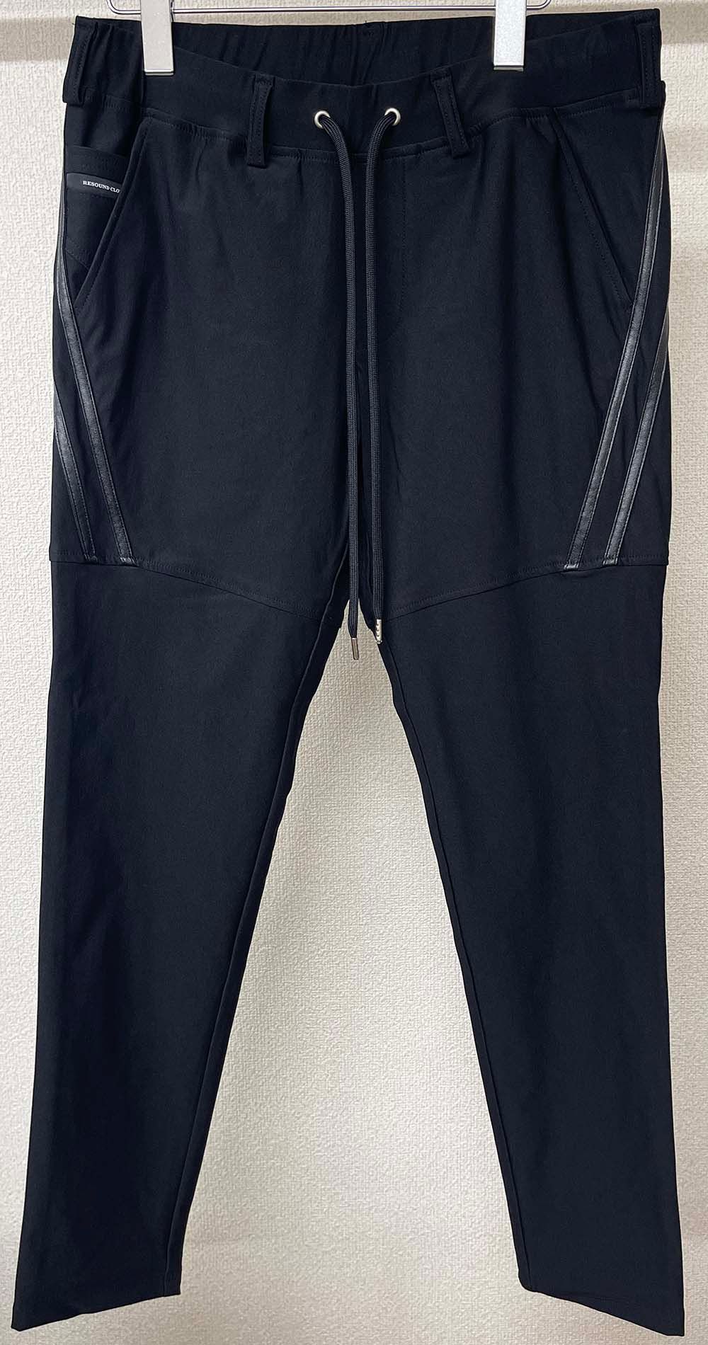 TYLER HEAT LINE PANTS / RC26-ST-026H / 裏起毛イージーラインパンツ / ブラック