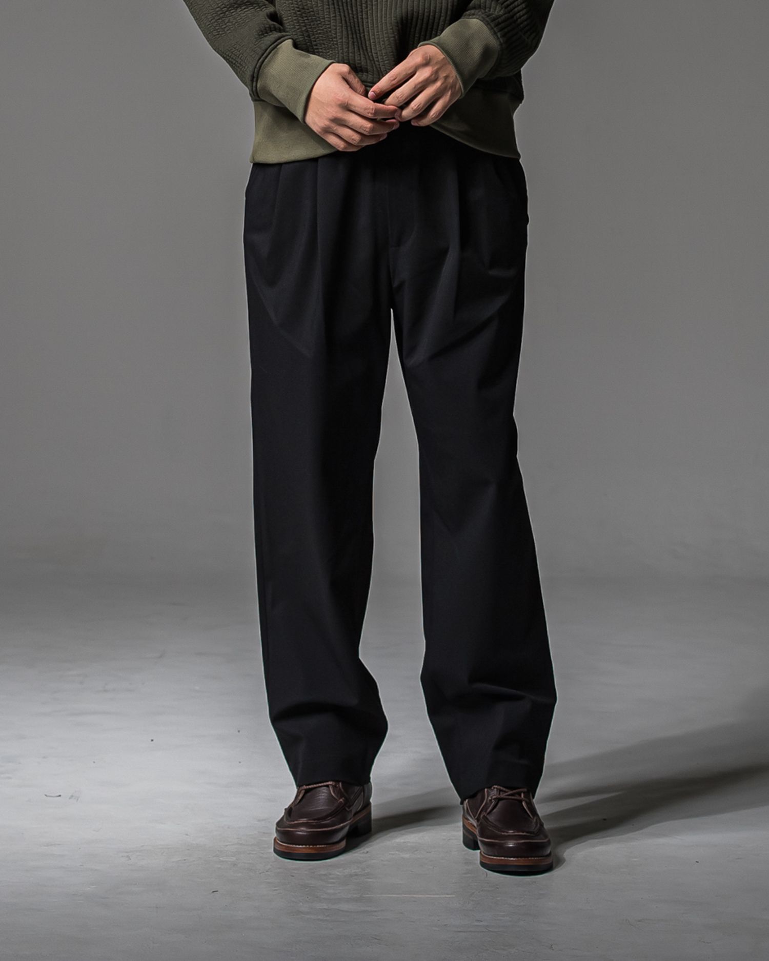 BEN PANTS / RC37-ST-038 / スーパーワイドパンツ / ブラック