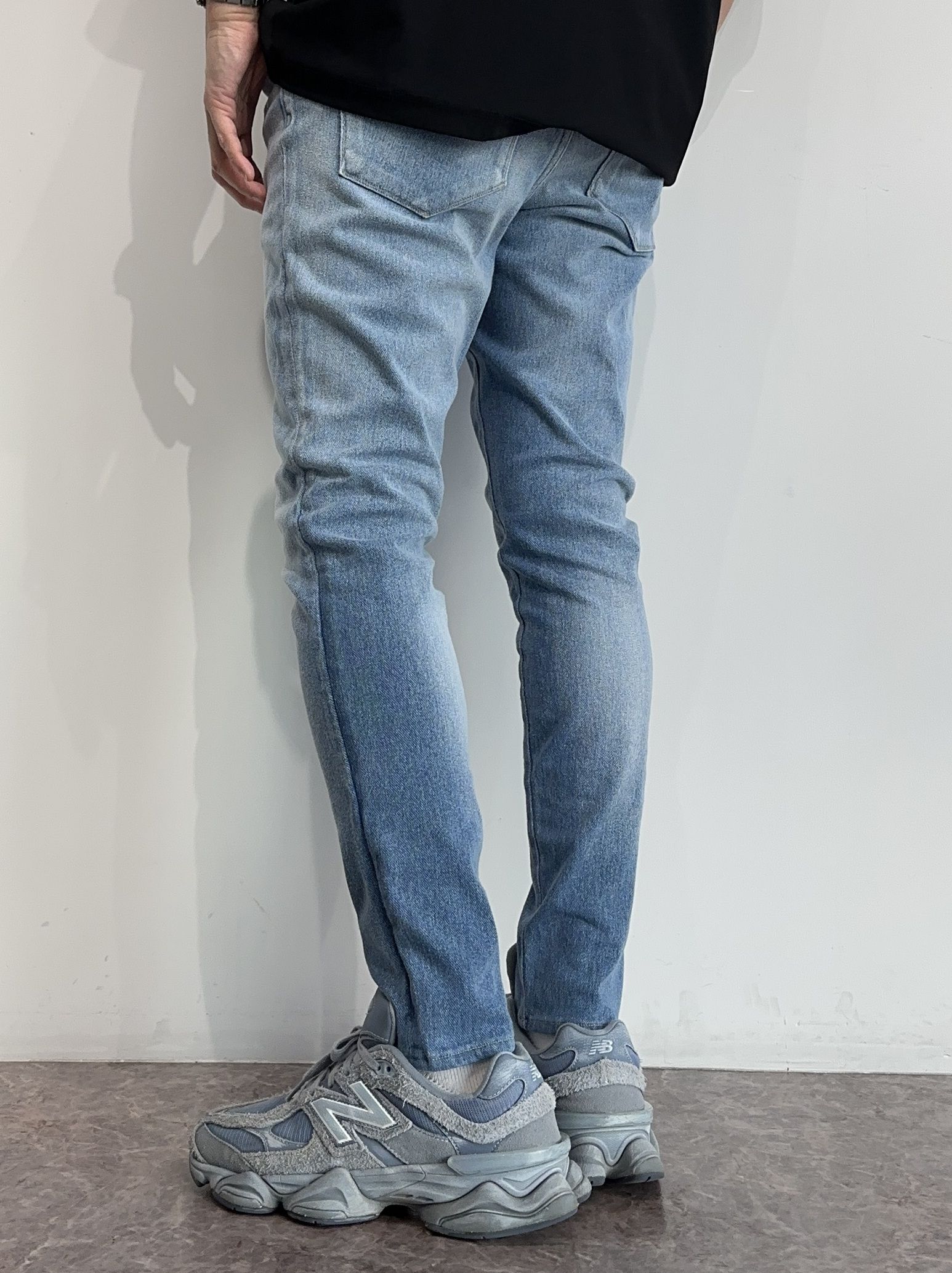 MICK DENIM JERSEY / RC33-ST-020 / デニムジャージテーパードパンツ / インディゴユーズド
