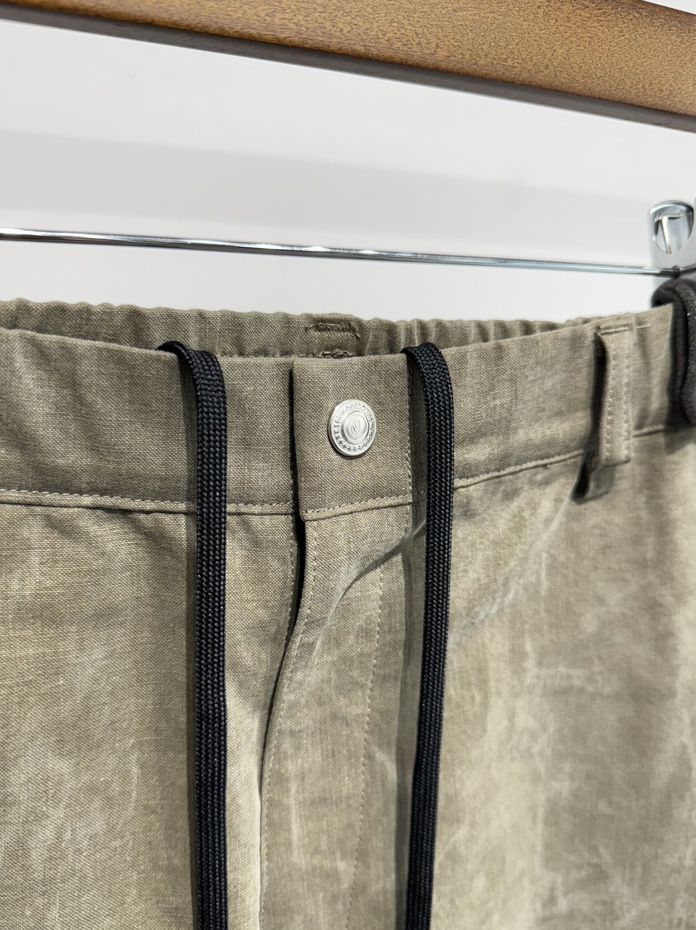 DAVID CARGO PANTS / RC35-ST-040 / ミリタリー裾ゴムカーゴパンツ / ヴィンテージカーキ
