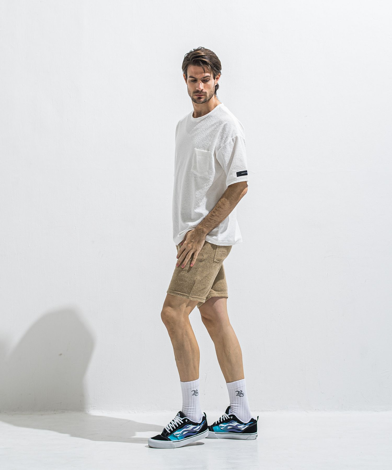 VINTAGE PILE SHORTS / RC40-HP-001 / パイルショーツ / ベージュ (5月中旬入荷予定)