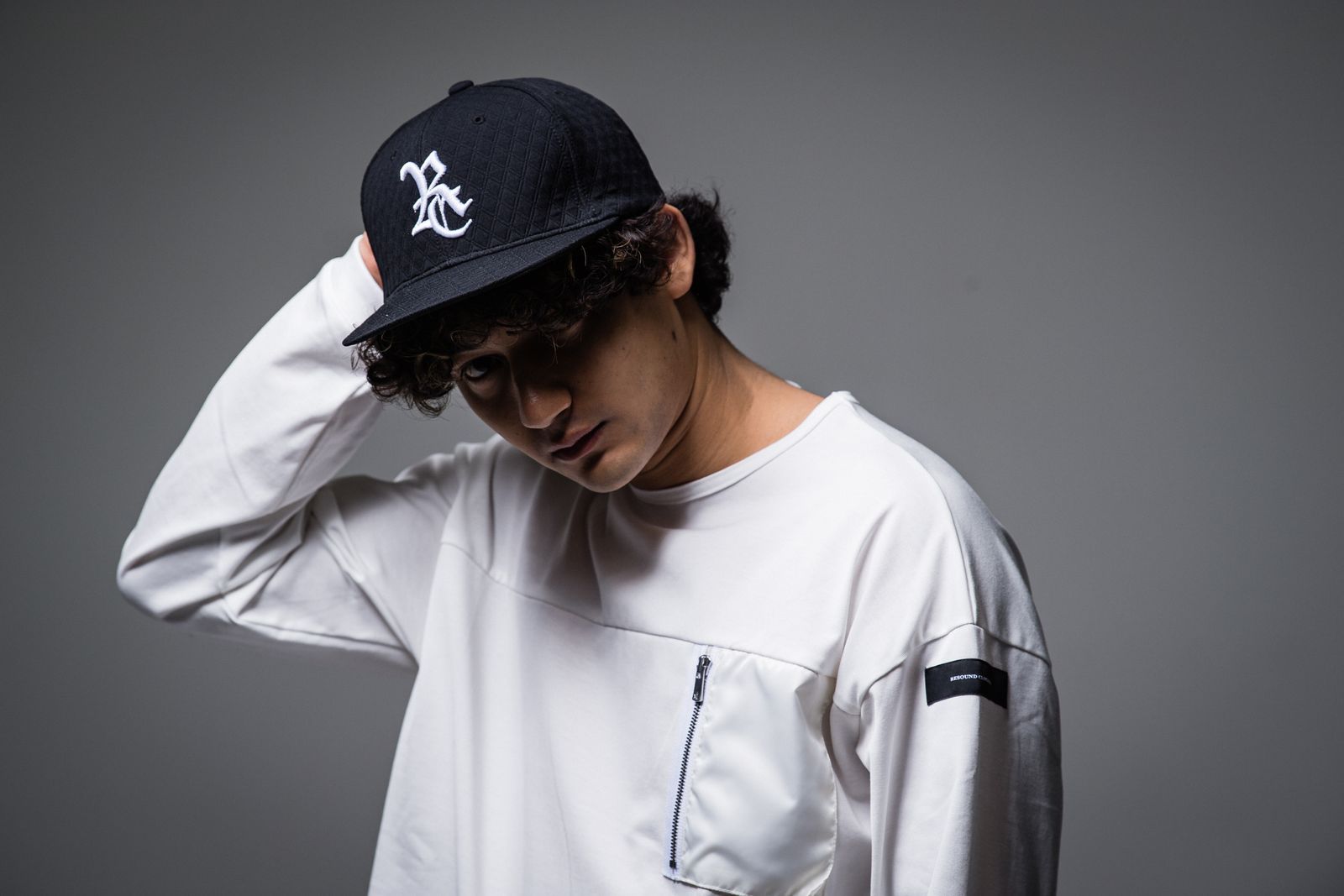 QUIT RC BB CAP / RC25-CAP-001 / ベースボールキャップ / ブラック×ホワイト