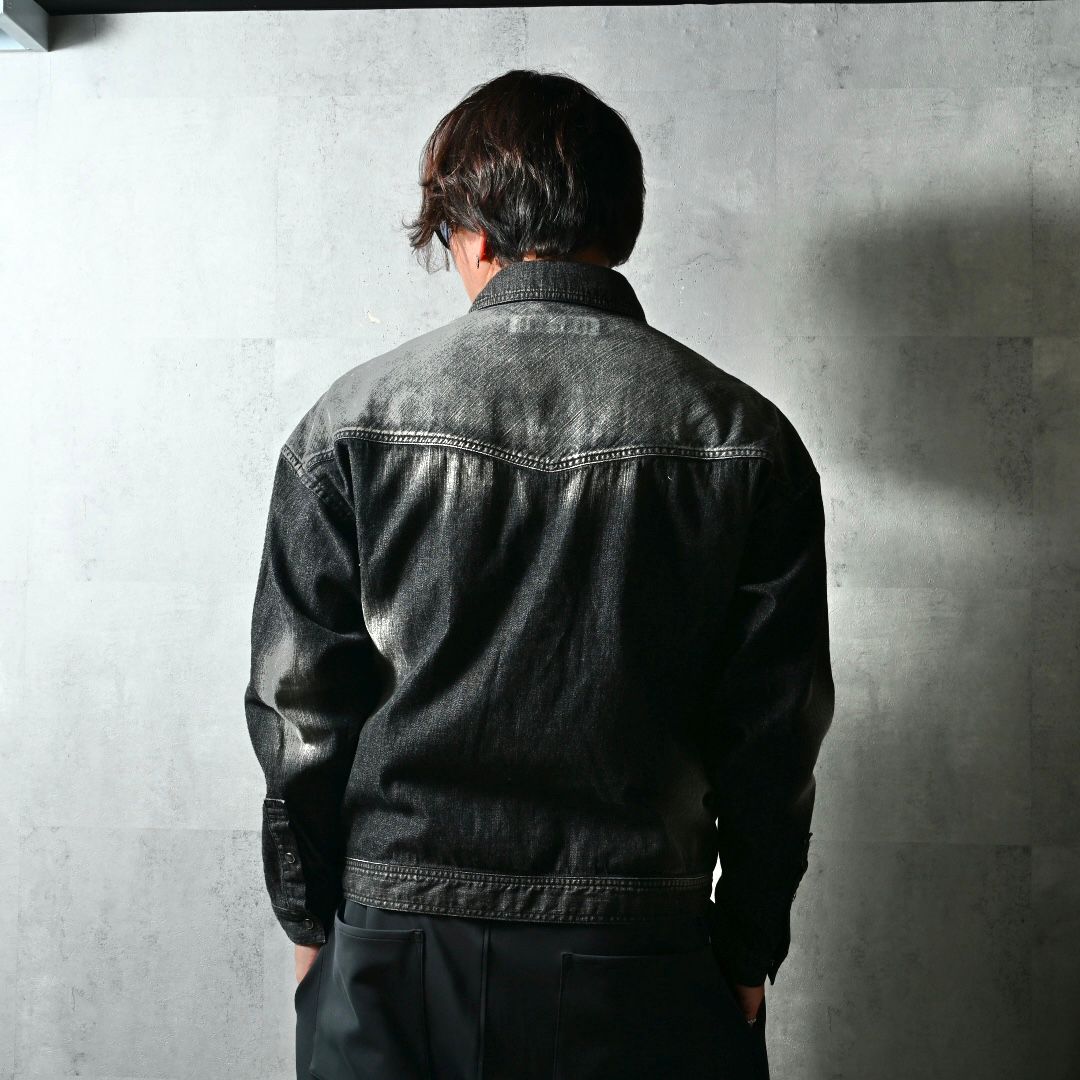 WESTAN JK / DP1-JK-004 / ウエスタンシャツジャケット / ブラックユーズド (3月中旬入荷予定)