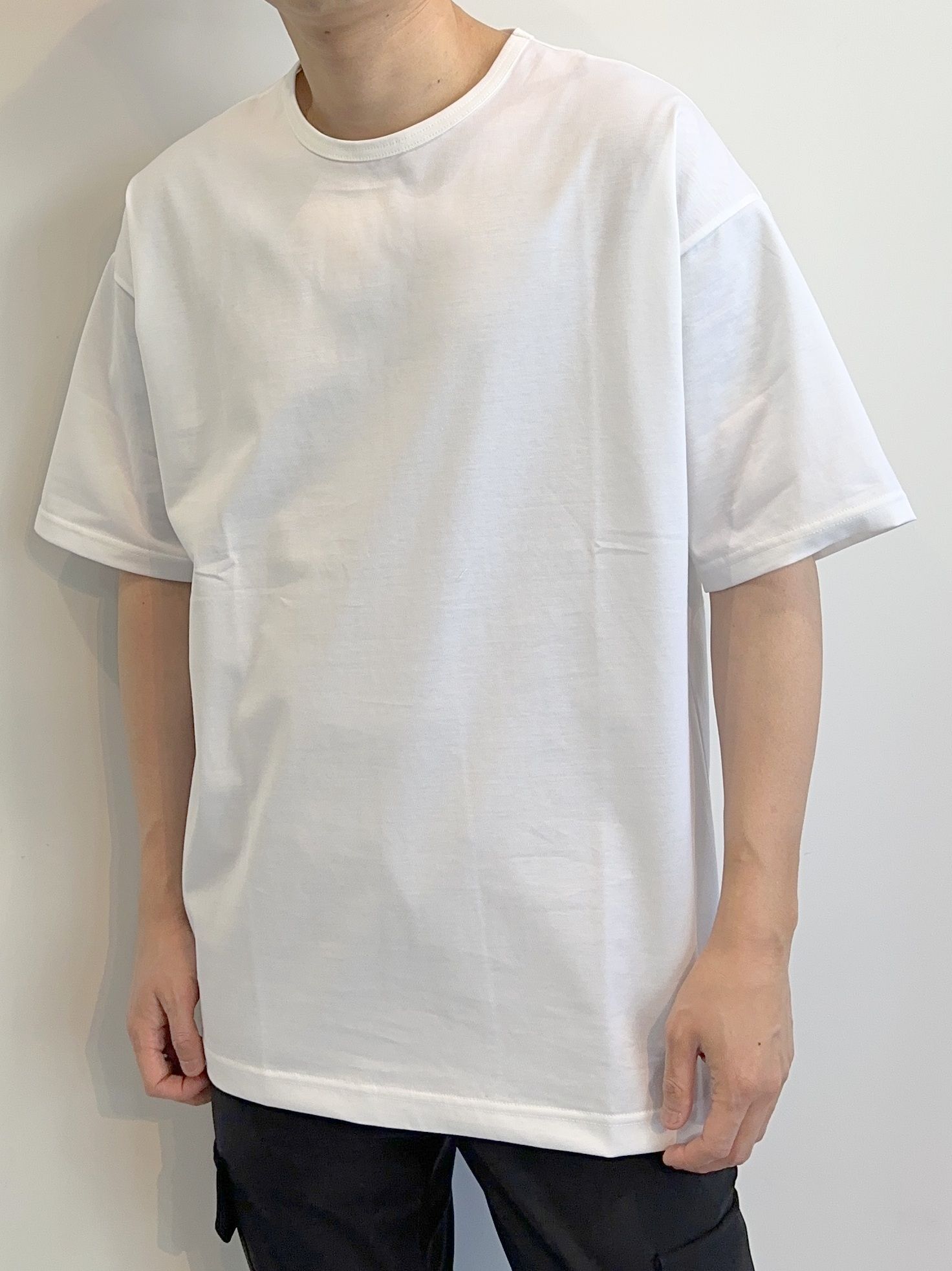 BACK ICON ROGO LOOSE TEE / RC27-T-001 / バックロゴビッグTシャツ / ホワイト※