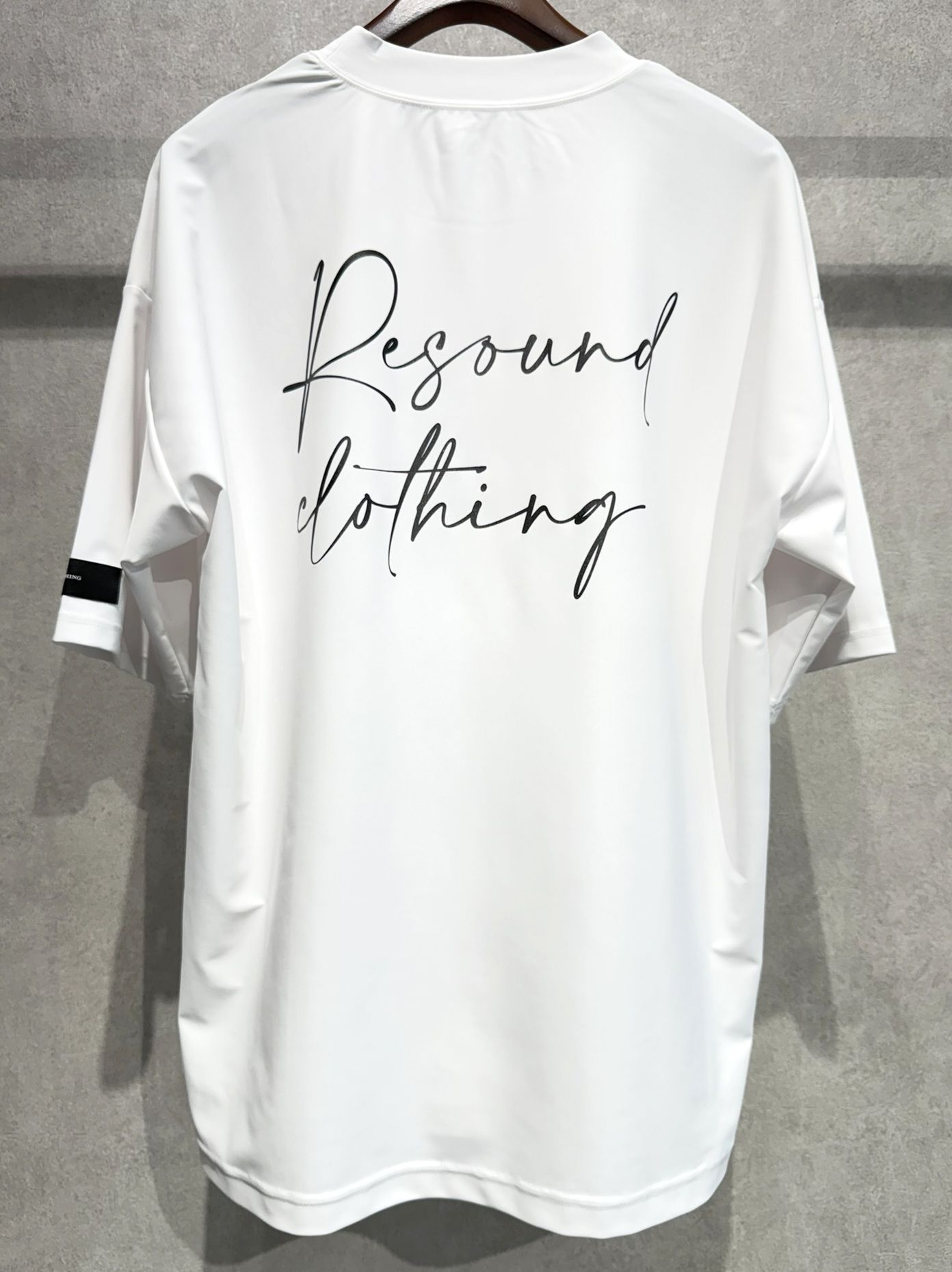 ID RUSH OVER T / RC36-T-011 / バックロゴラッシュガードビッグTシャツ / ホワイト