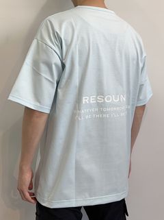 BACK ICON ROGO LOOSE TEE / RC27-T-001 / バックロゴビッグTシャツ / サックス※