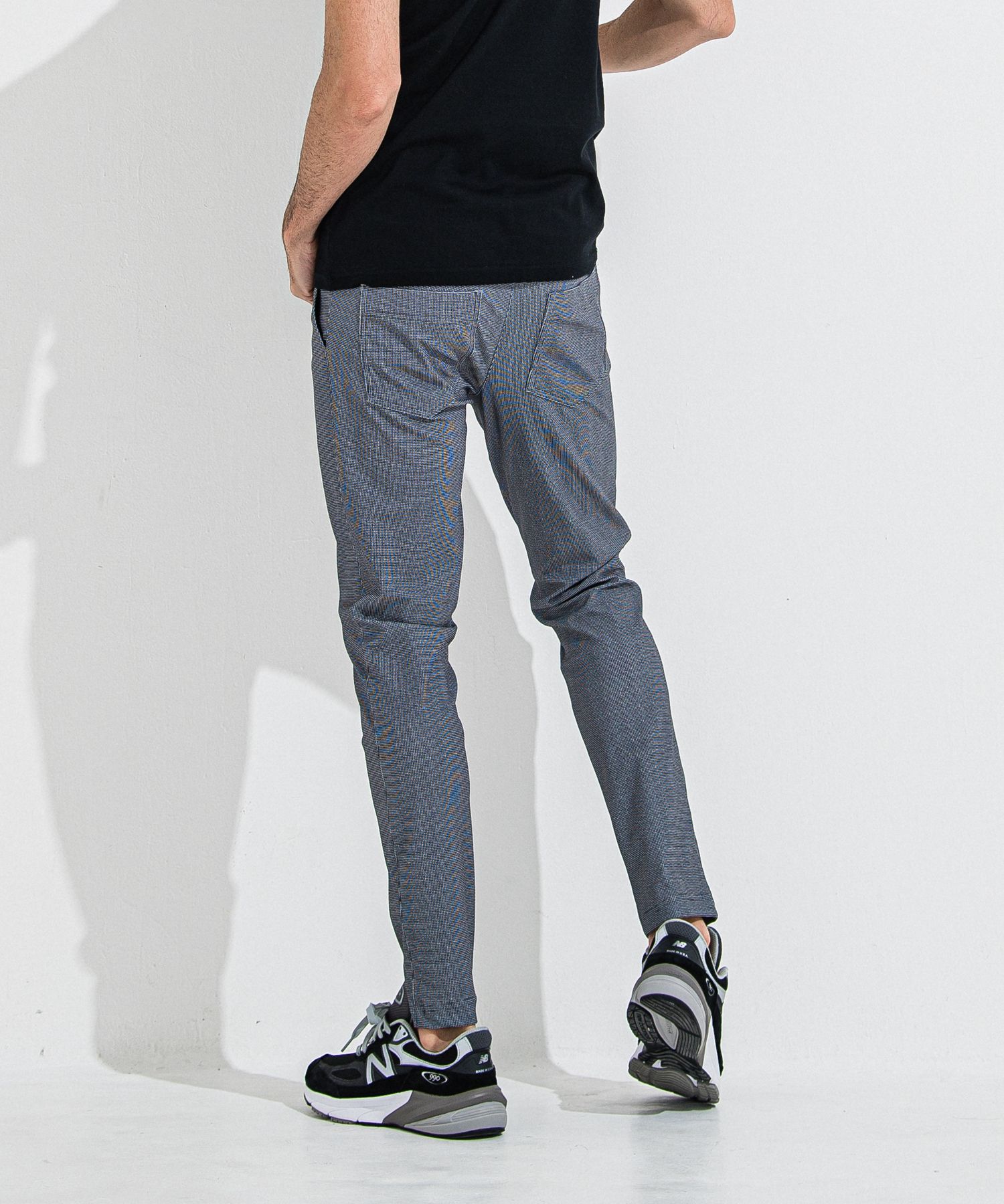 CHRIS EASY TUCK  PANTS / RC36-ST-016T / イージータックパンツ / チェックブラック