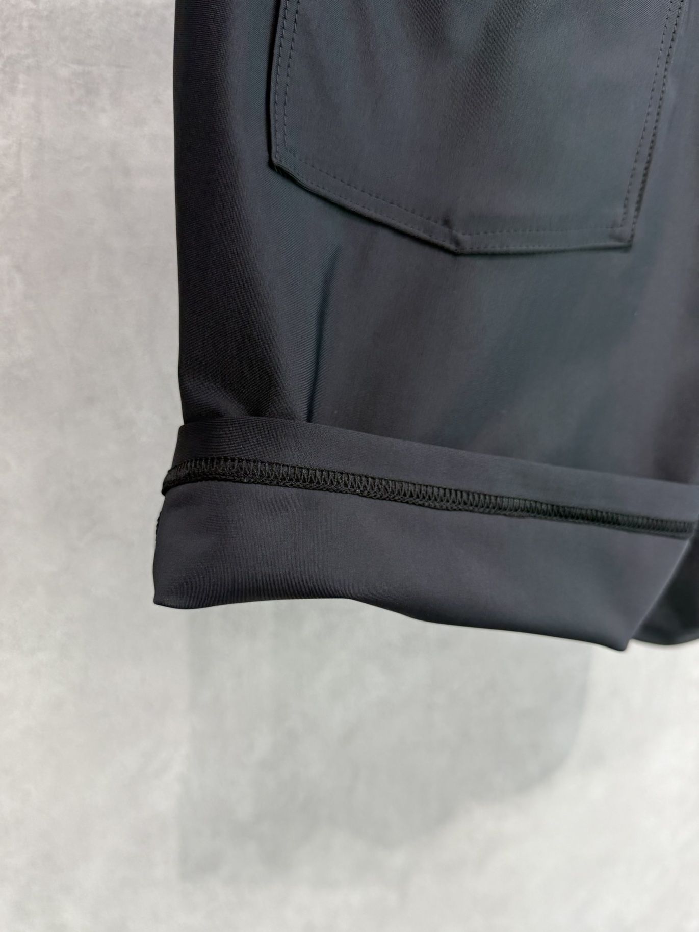 RUSH DENIM SHORTS / RC40-HP-003 / ラッシュガードデニムショーツ / ブラック