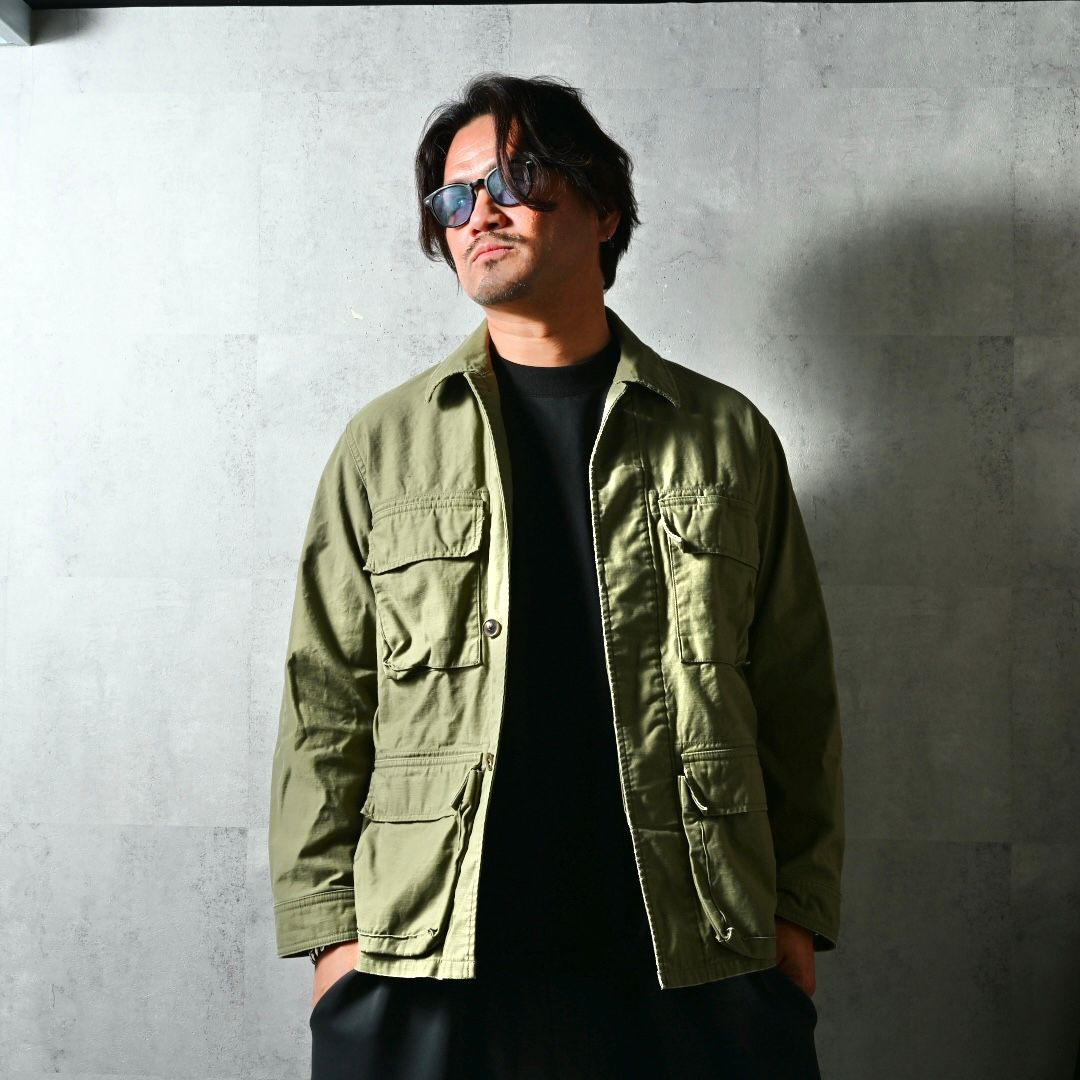 BDU PB JK / DP1-JK-003 / BDUミリタリージャケット / カーキ (2月中旬入荷予定)