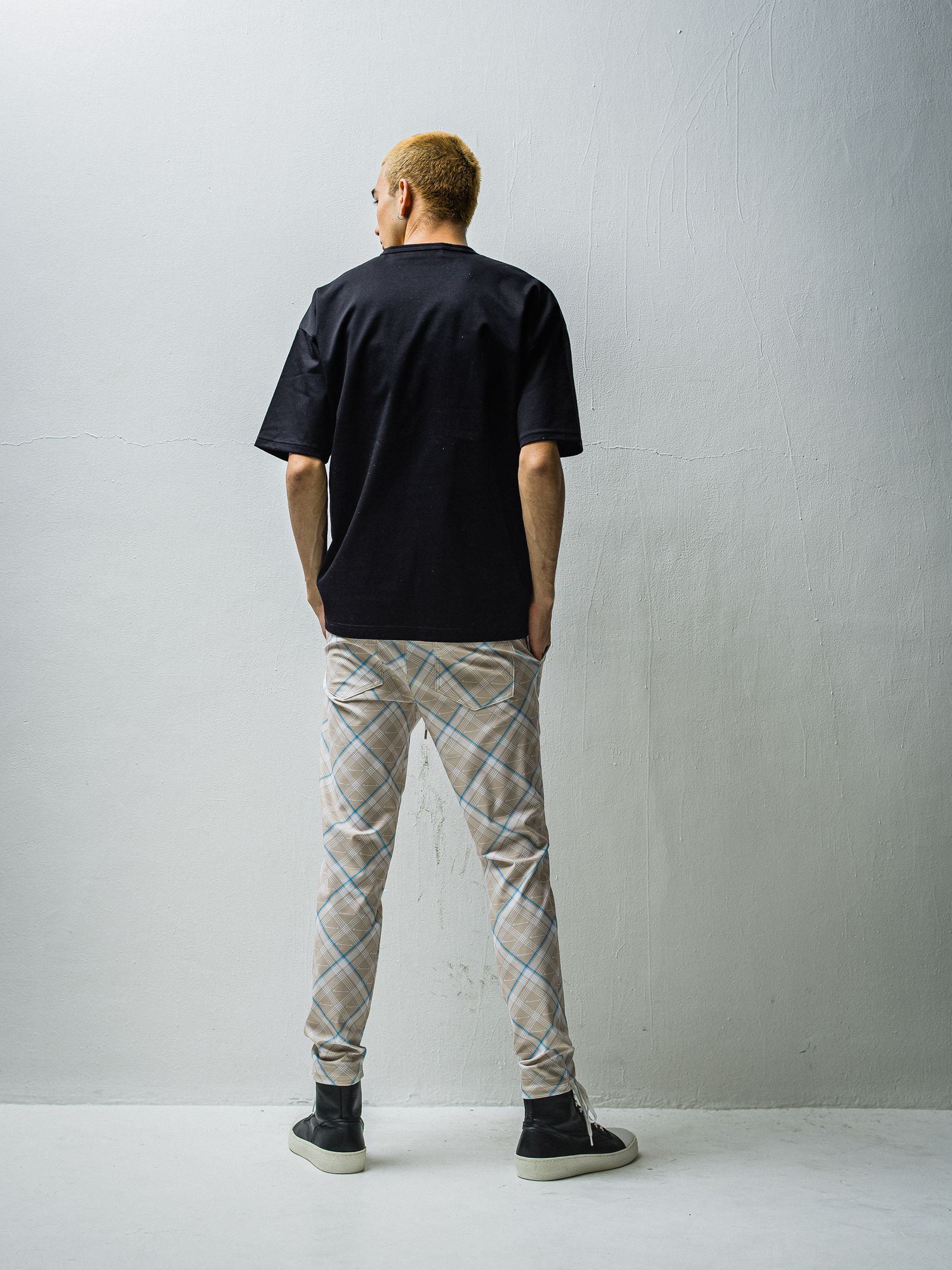 RESOUND CLOTHING - CHRIS EASY PANTS / RC27-ST-016 / チェック