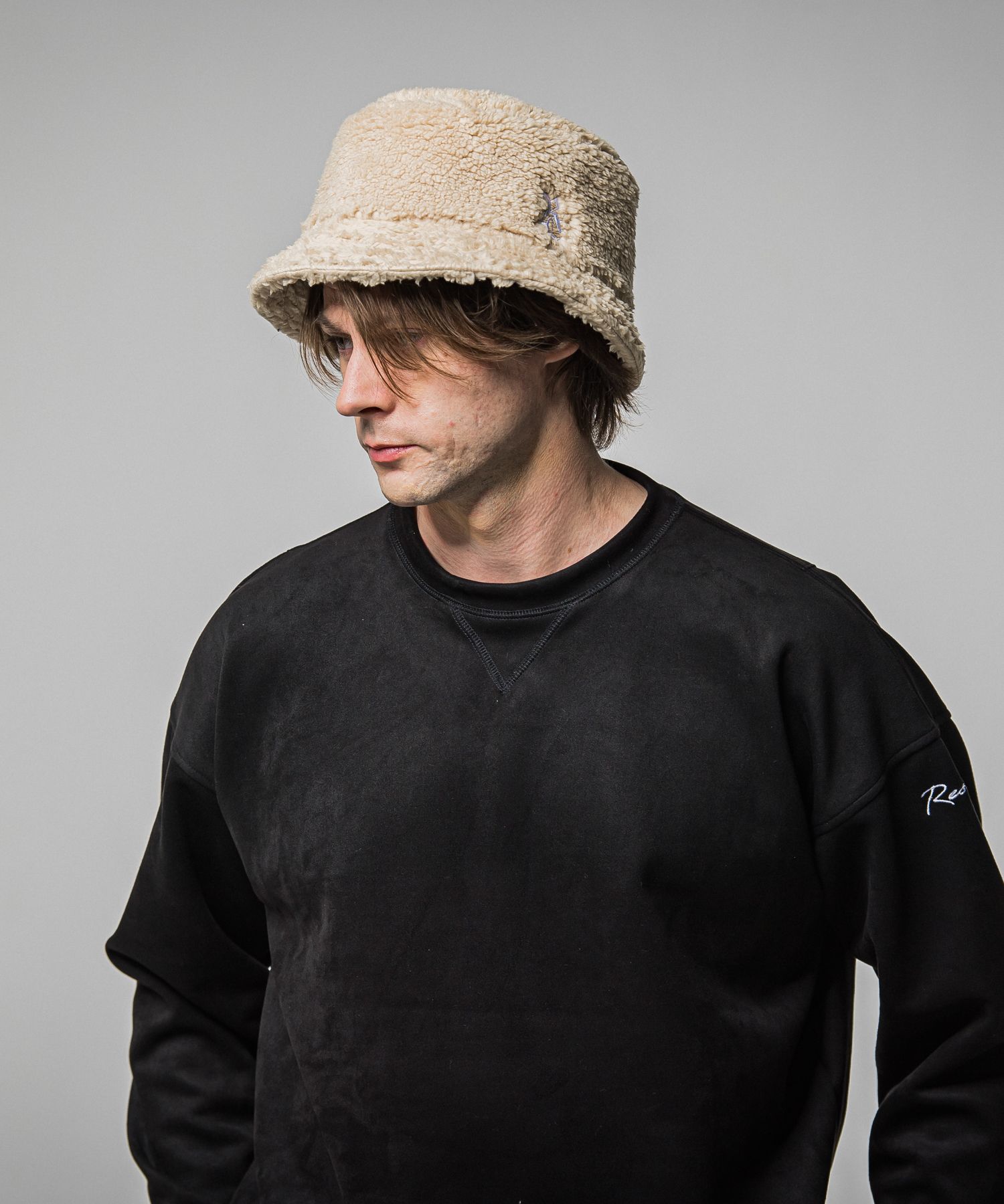 BOA BUCKET HAT / RC38-CAP-002 / ボアバケットハット / ベージュ (12月上旬入荷予定)
