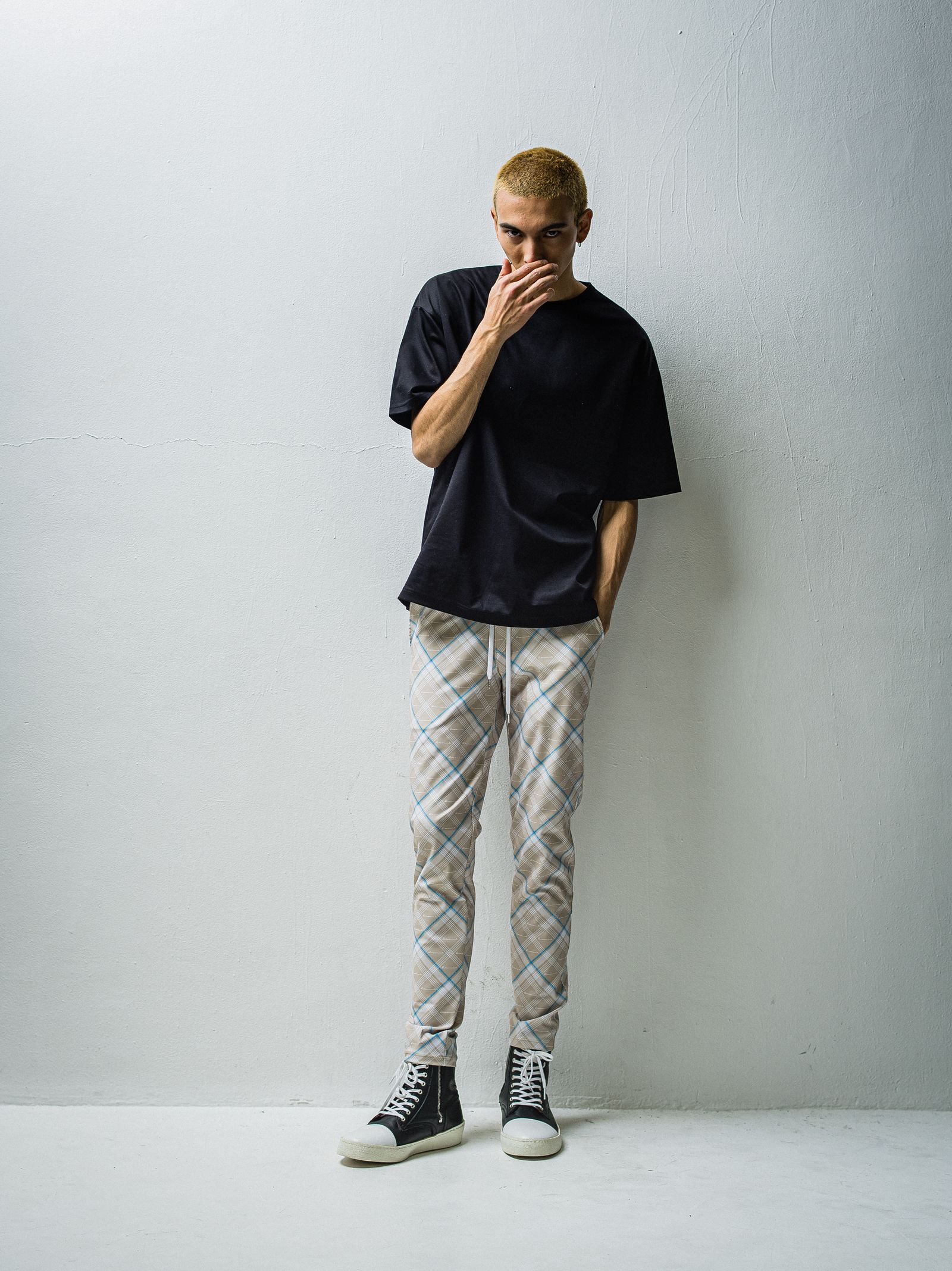 RESOUND CLOTHING - CHRIS EASY PANTS / RC27-ST-016 / チェック