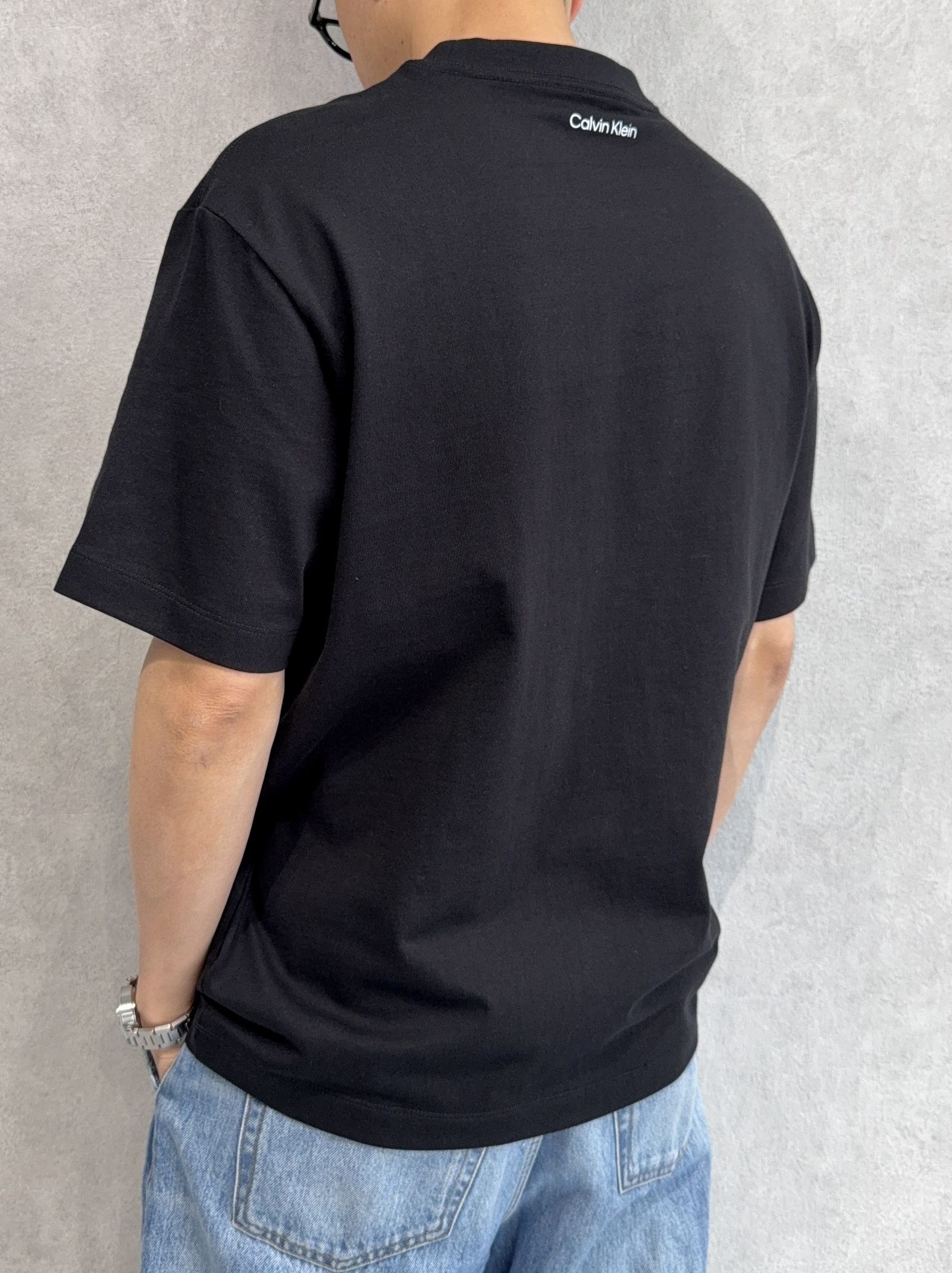 ショートスリーブ 16sグラフィッククルーネックTシャツ / 4RF849G / UB1(ブラック)