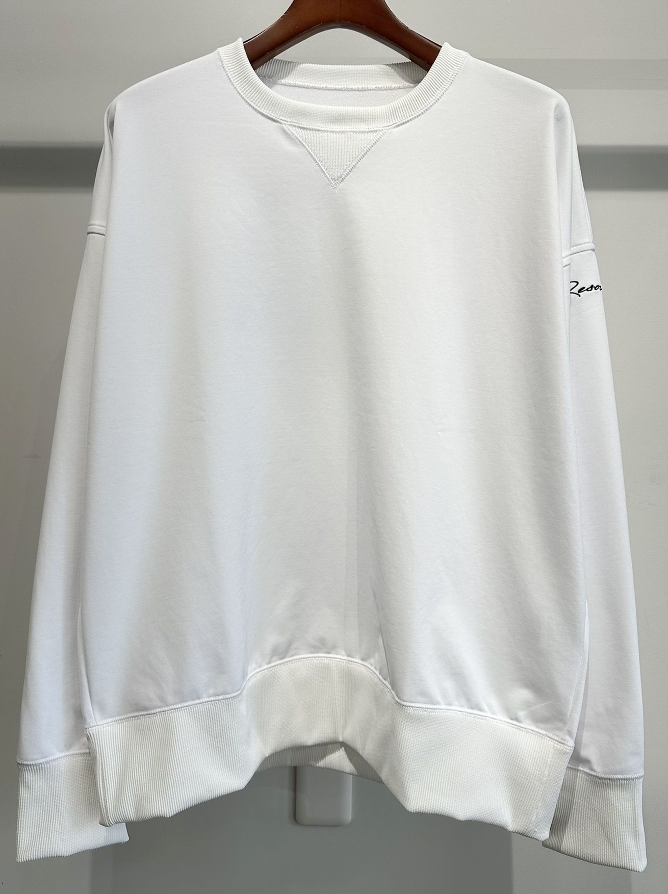 EX SWEAT DROP TRAINER / RC35-C-002 / 高機能スウェットトレーナー / ホワイト