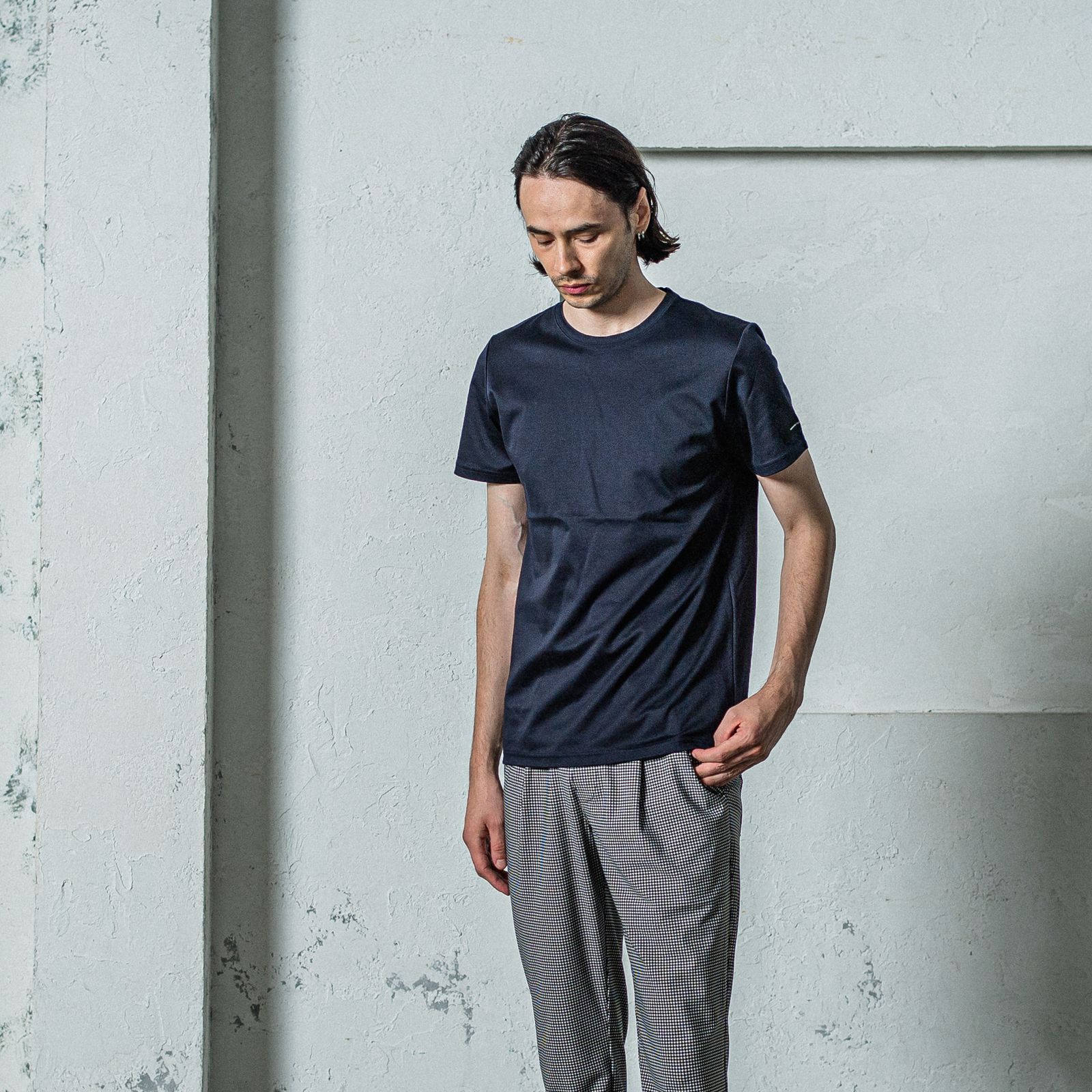 FINEST BASIC T / RC35-T-006 / 最高品質コットンTシャツ / ネイビー