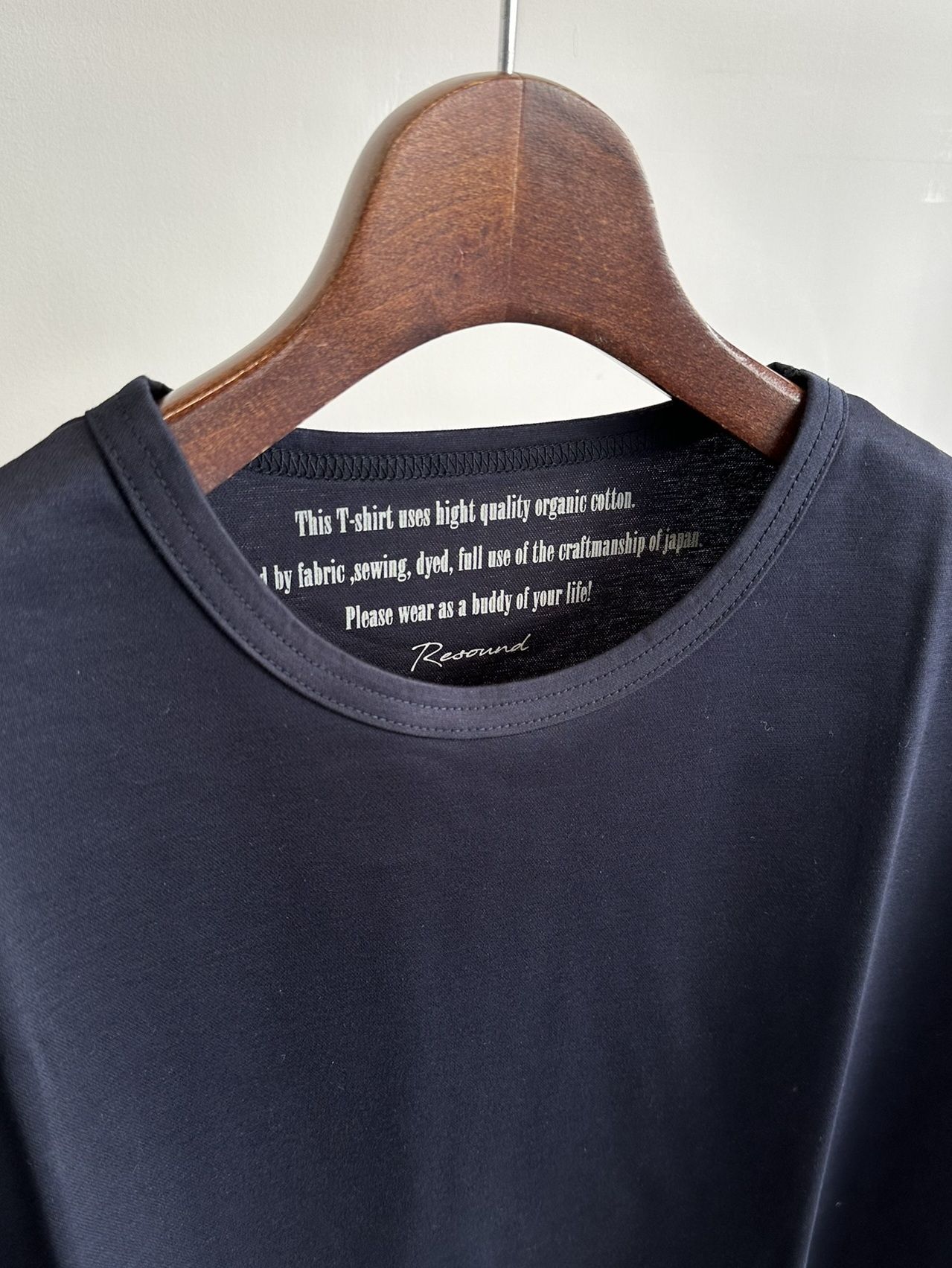 FINEST BASIC LOOSE T / RC35-T-007 / 最高品質コットンビッグTシャツ / ネイビー