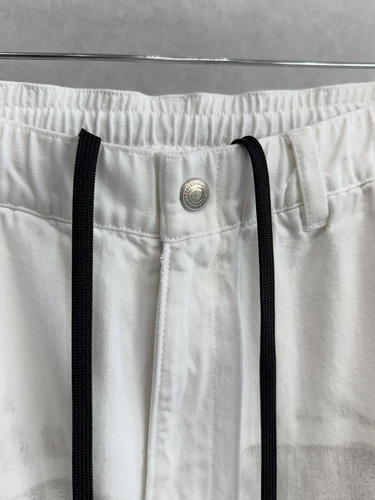 DOUBLE KNEE PT / RC39-ST-041 / ダブルニーワイドデニムパンツ / ホワイトユーズド