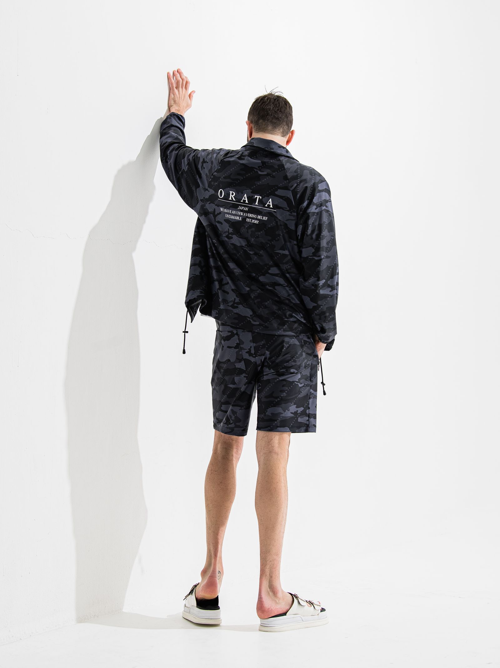 RUSH COACH JACKT / OR2-JK-001 / ラッシュガードコーチジャケット / ブラックカモフラ (7月上旬入荷予定)
