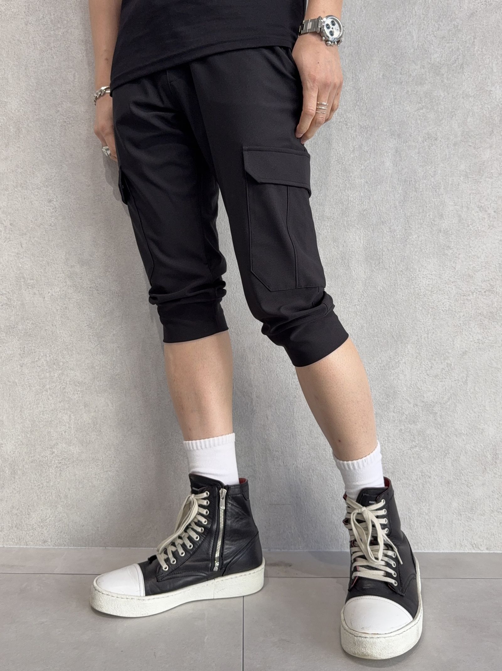 CARGO CROPPED PT / RC39-HP-001 / カーゴクロップドパンツ / ブラック