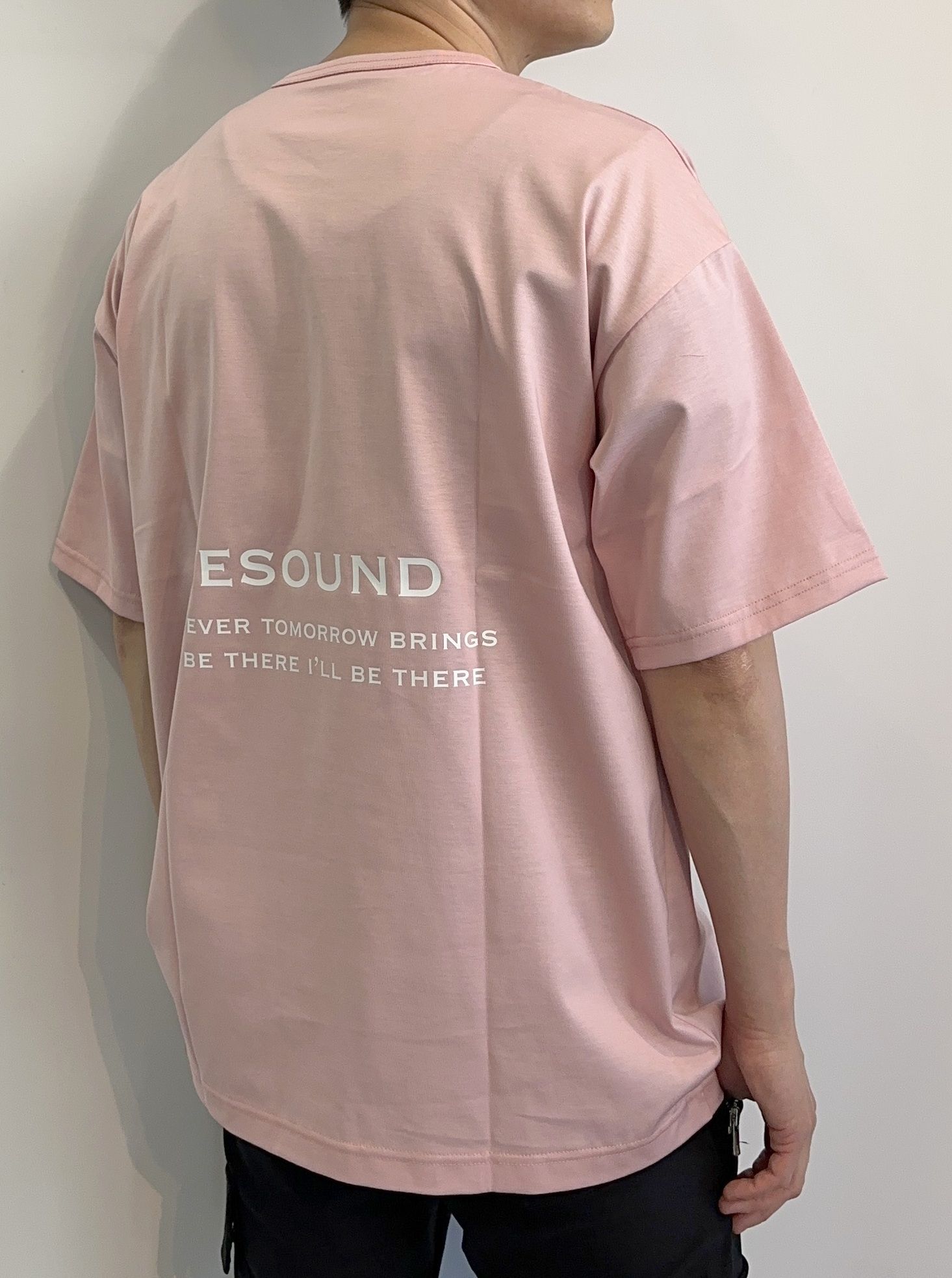 BACK ICON ROGO LOOSE TEE / RC27-T-001 / バックロゴビッグTシャツ / ピンク※