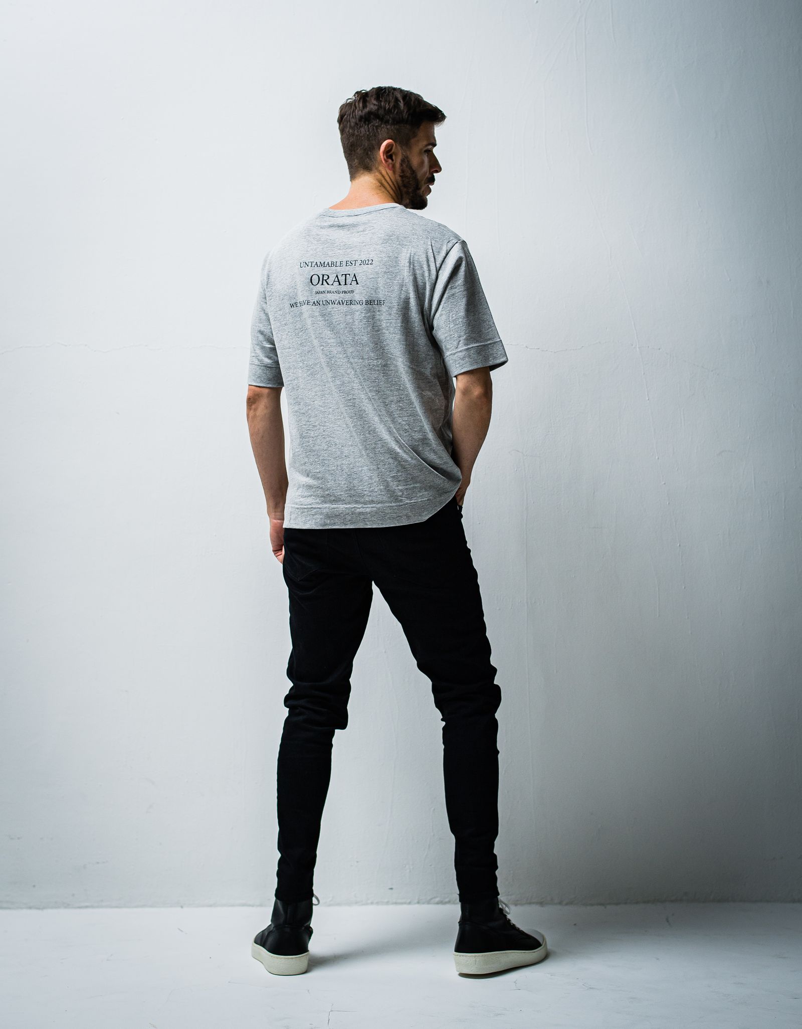 OR SKINNY JEANS / OR2-SK-002 / スキニーデニム / ブラックワンウォッシュ (7月中旬入荷予定)