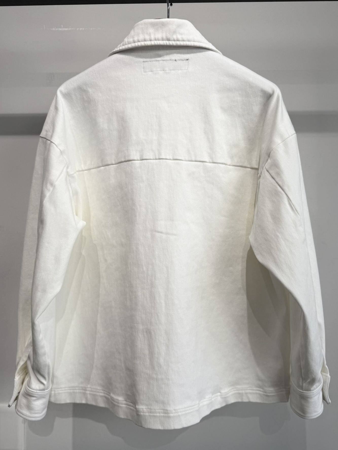 DENIM JERSEY OVER CPO / RC35-JK-002 / デニムジャージCPOジャケット / ホワイト
