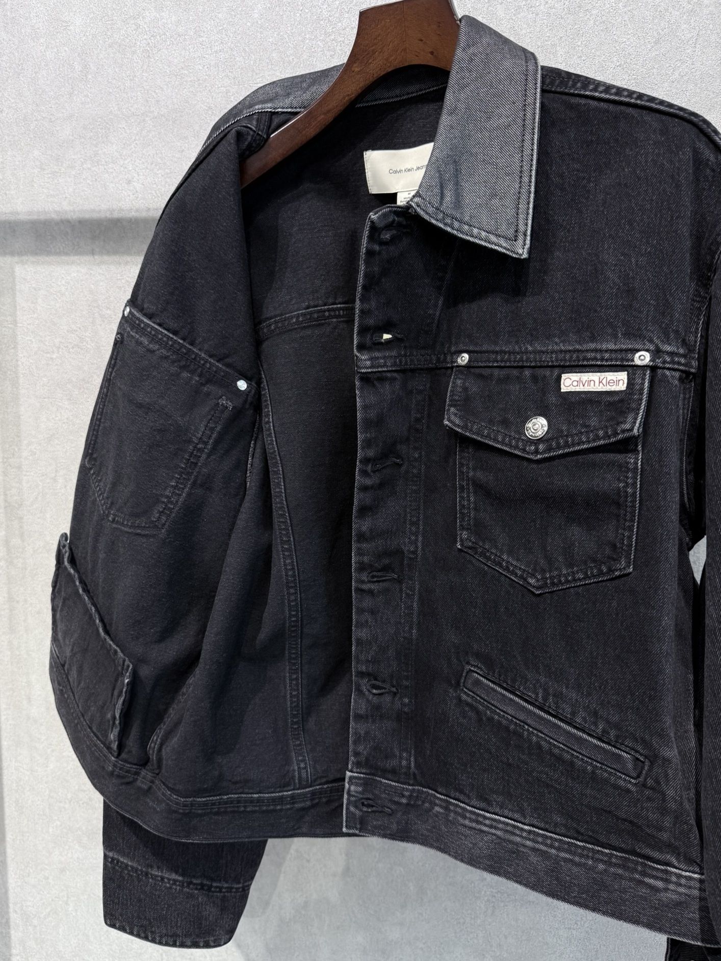 80s アイコントラッカー205ブラックシャインデニムジャケット / 4RD738G / 01H(ブラック)