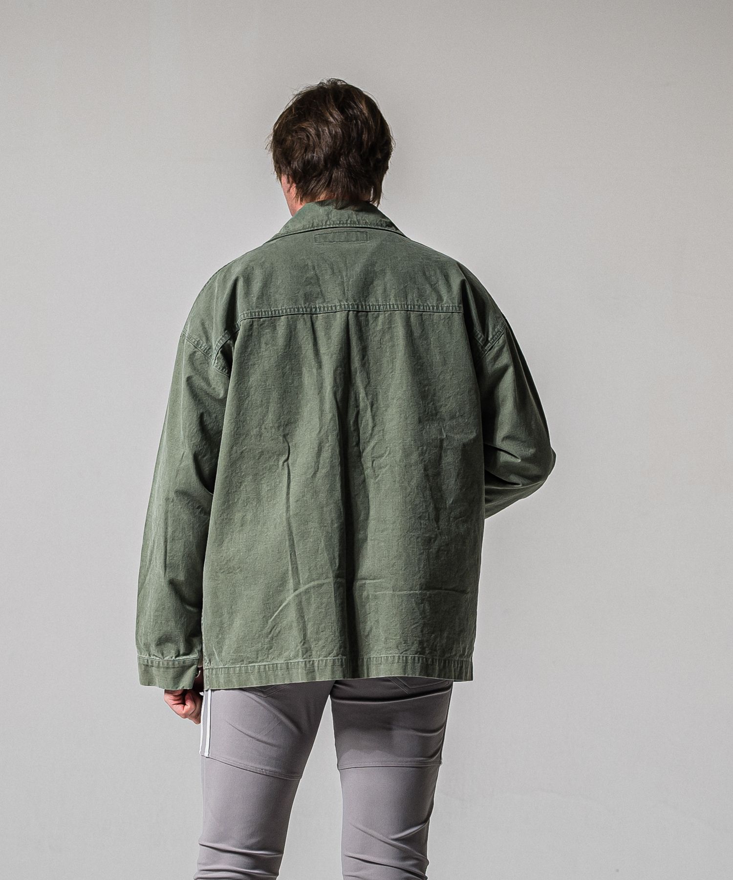 RC CAVER ALL / RC39-JK-004 / デニムカバーオール / ダックカーキ (3月中旬入荷予定)