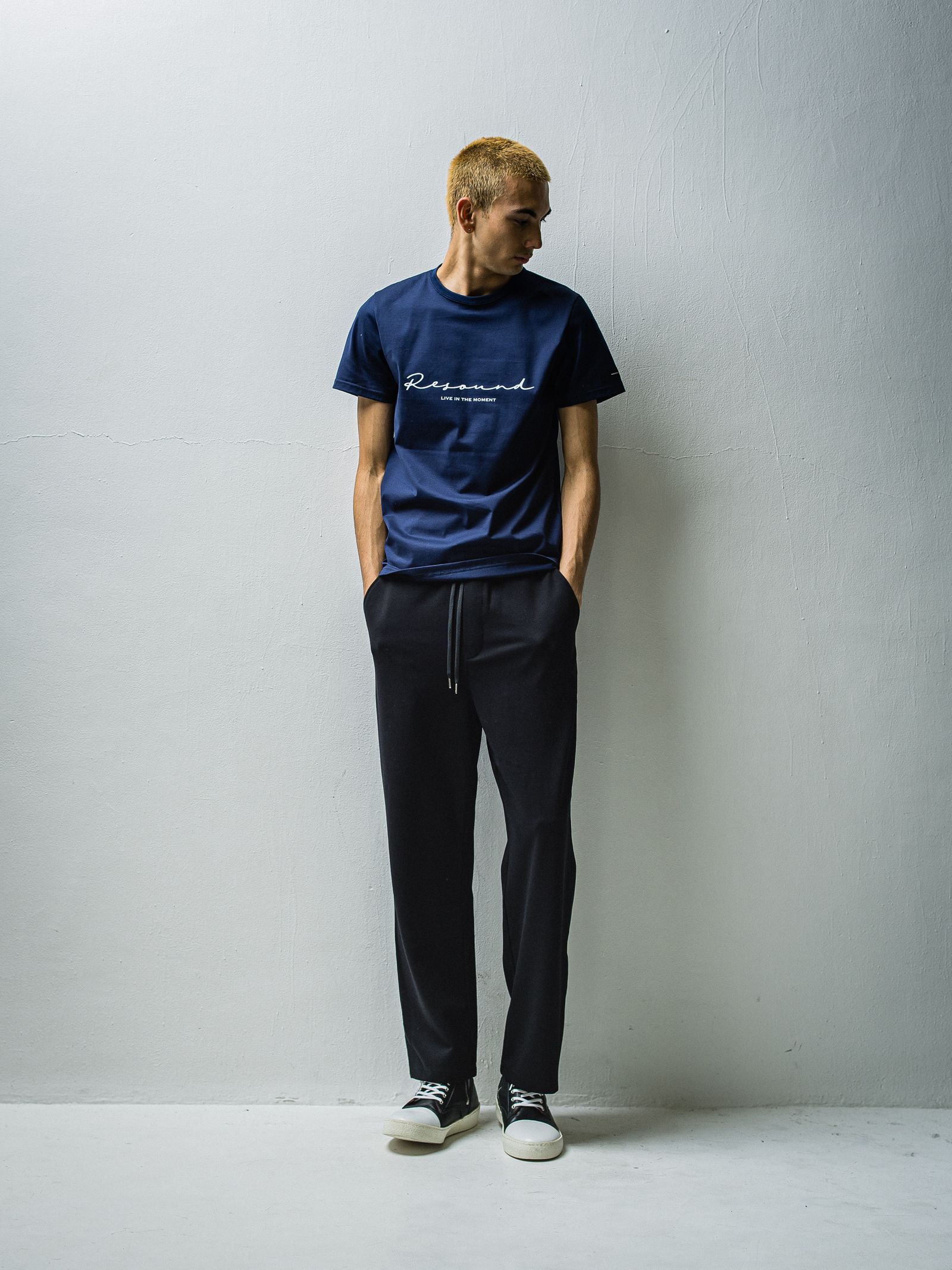 CHRIS EASY WIDE PANTS / RC27-ST-016W / ワイドパンツ / ブラック