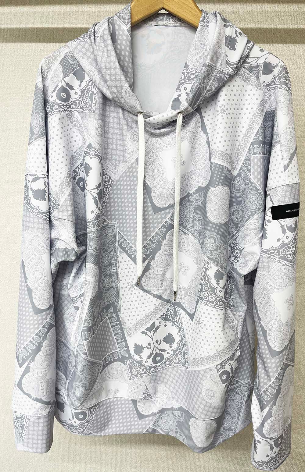 PAISELY RUSH LOOSE HOODIE / RC24-C-001 / ラッシュガードパーカー