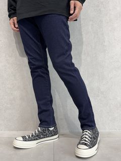 MICK DENIM JERSEY / BASIC-ST-020 / デニムジャージテーパードパンツ / インディゴワンウォッシュ