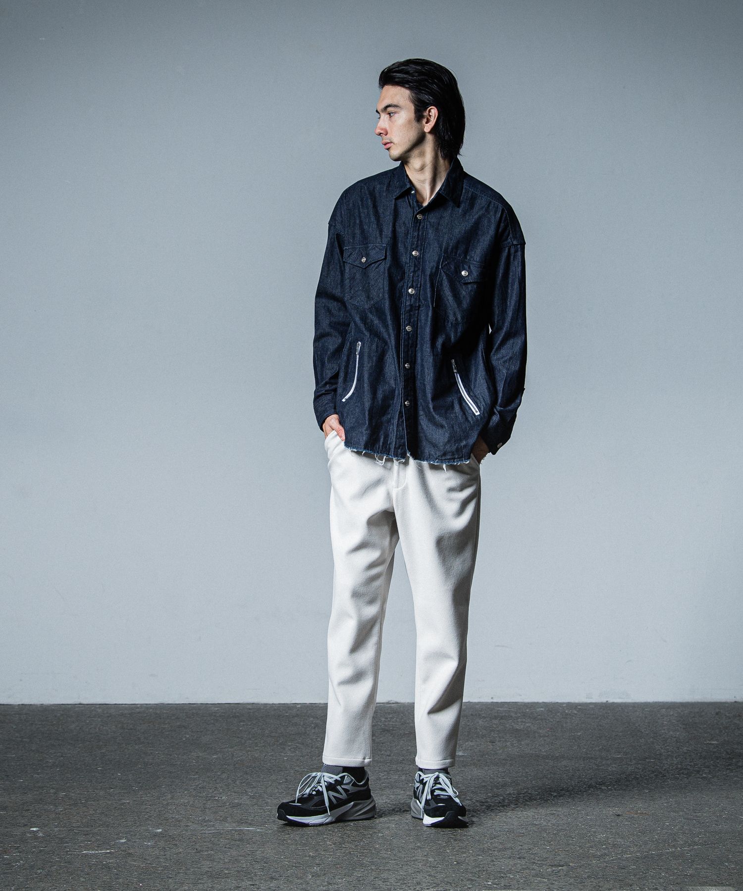 OVER DENIM SHIRTS / RC33-SH-002 / オーバーデニムシャツ / インディゴワンウォッシュ