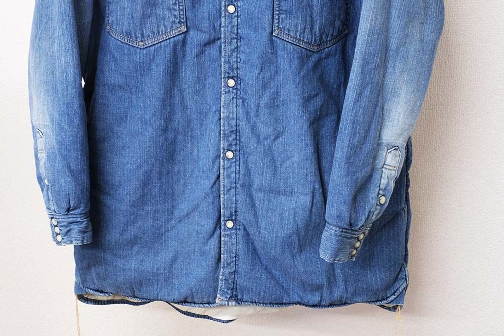 WESTAN SHIRT COAT / OR1-JK-006 / ウエスタンシャツコート / インディゴユーズド (12月中旬入荷予定)